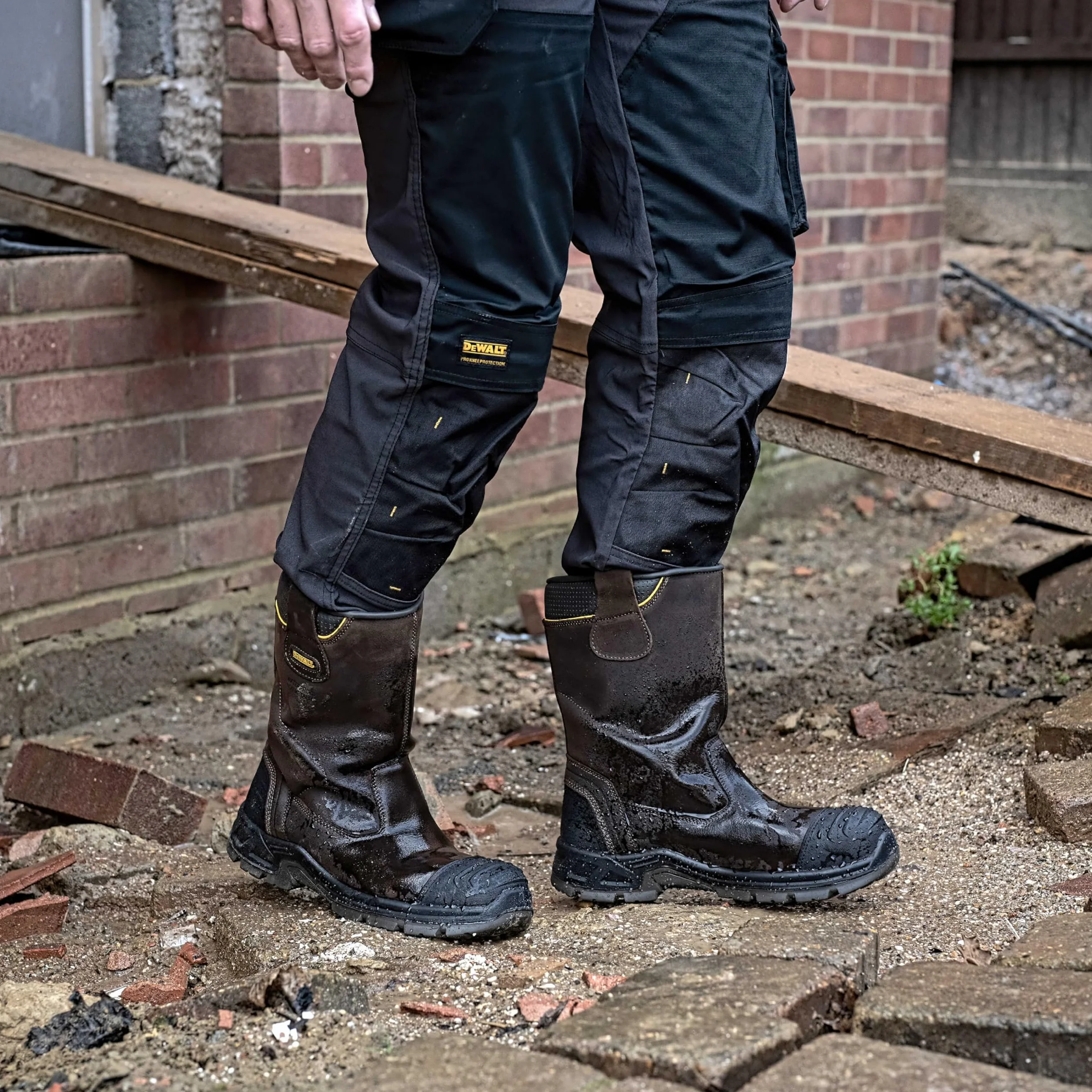 DeWALT Millington - Botas de pesca impermeable no metálicas color