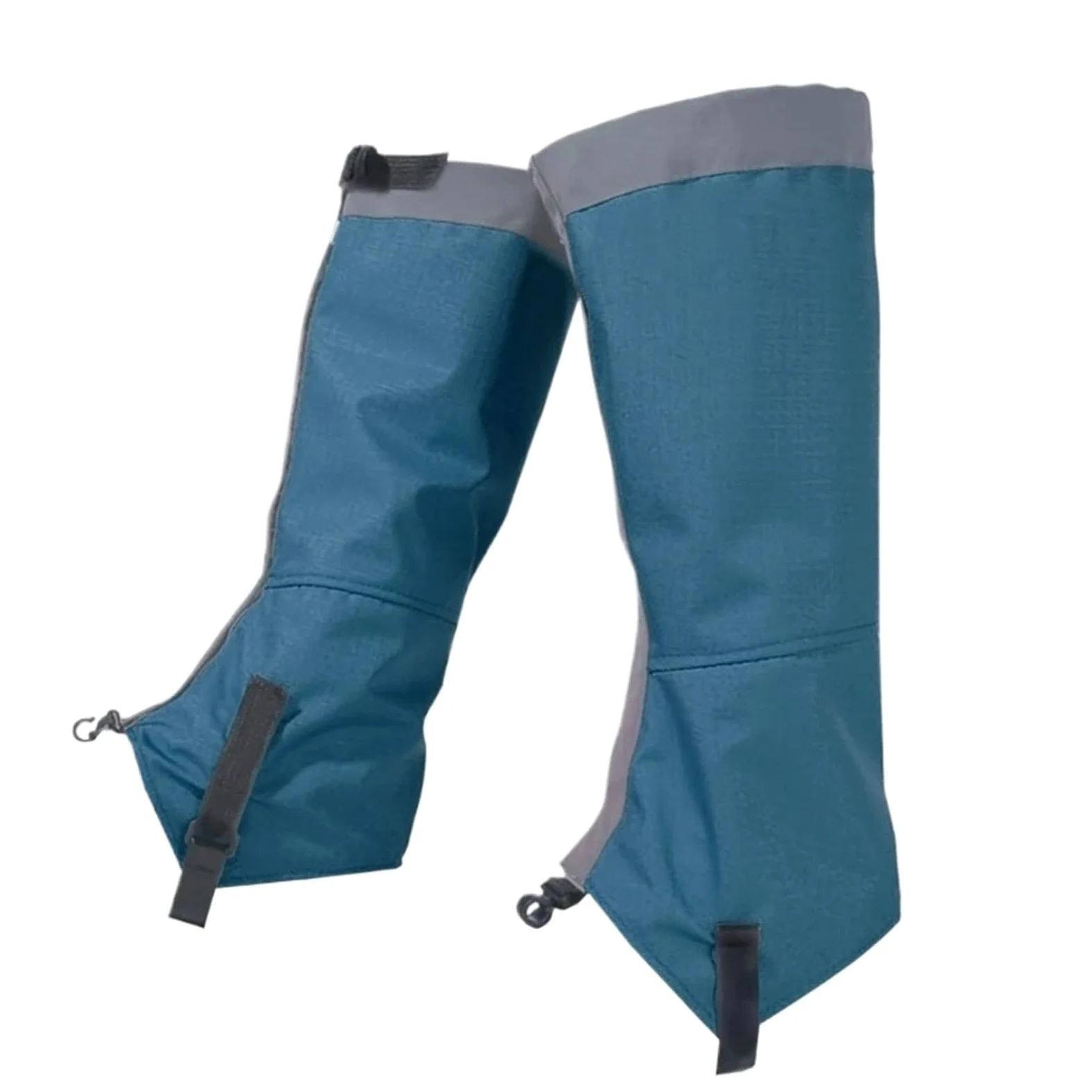 2 pares de cubiertas for zapatos, polainas impermeables for piernas, ajustables for botas nieve, calentador for, cubierta for senderismo para Protección
