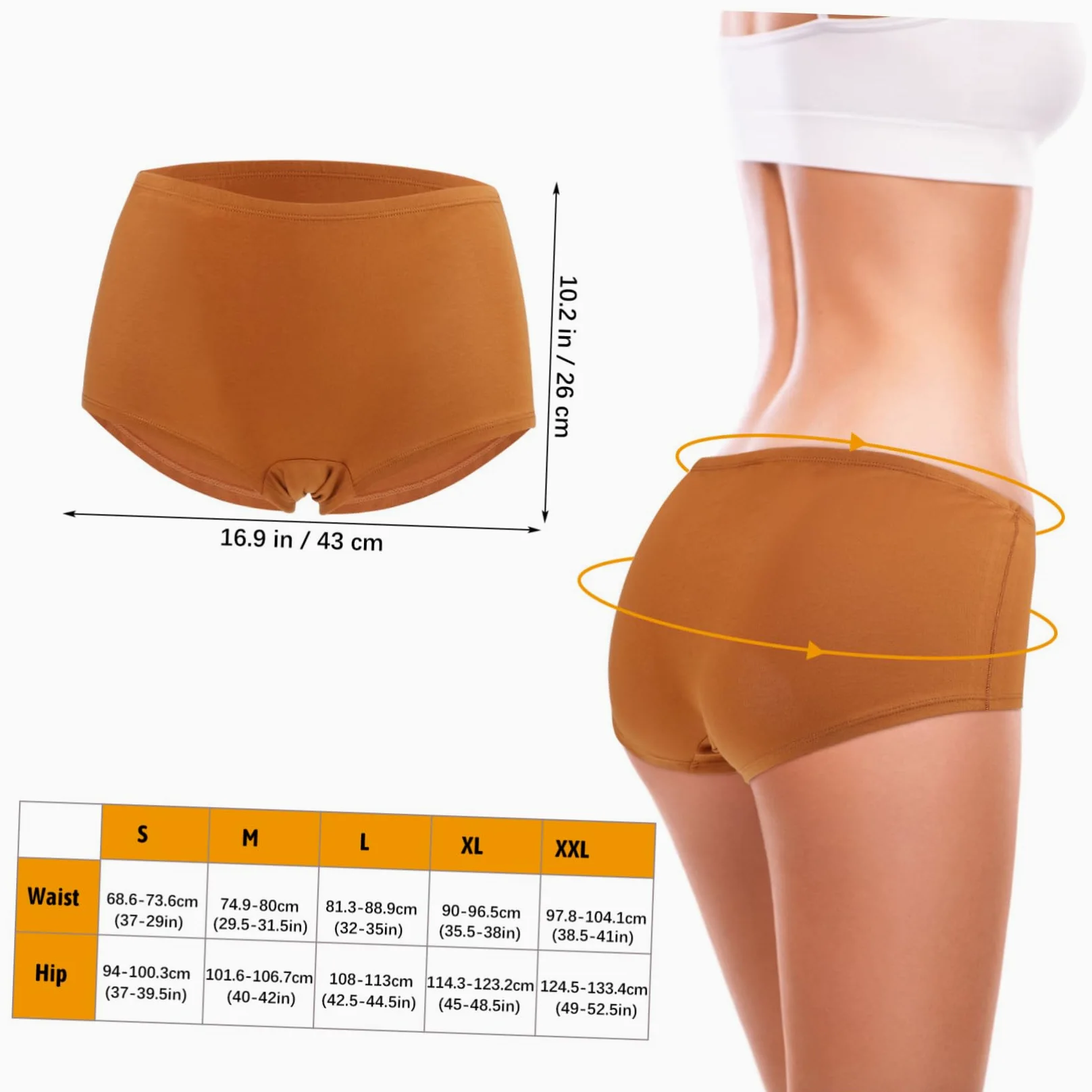Bragas de Mujer Talla L 5 Piezas Algodón Tipo Bóxer | Cobertura Completa, Ajuste Seguro y Suave, Uso Diario y Ocasiones Obsequios, Diseño Versátil