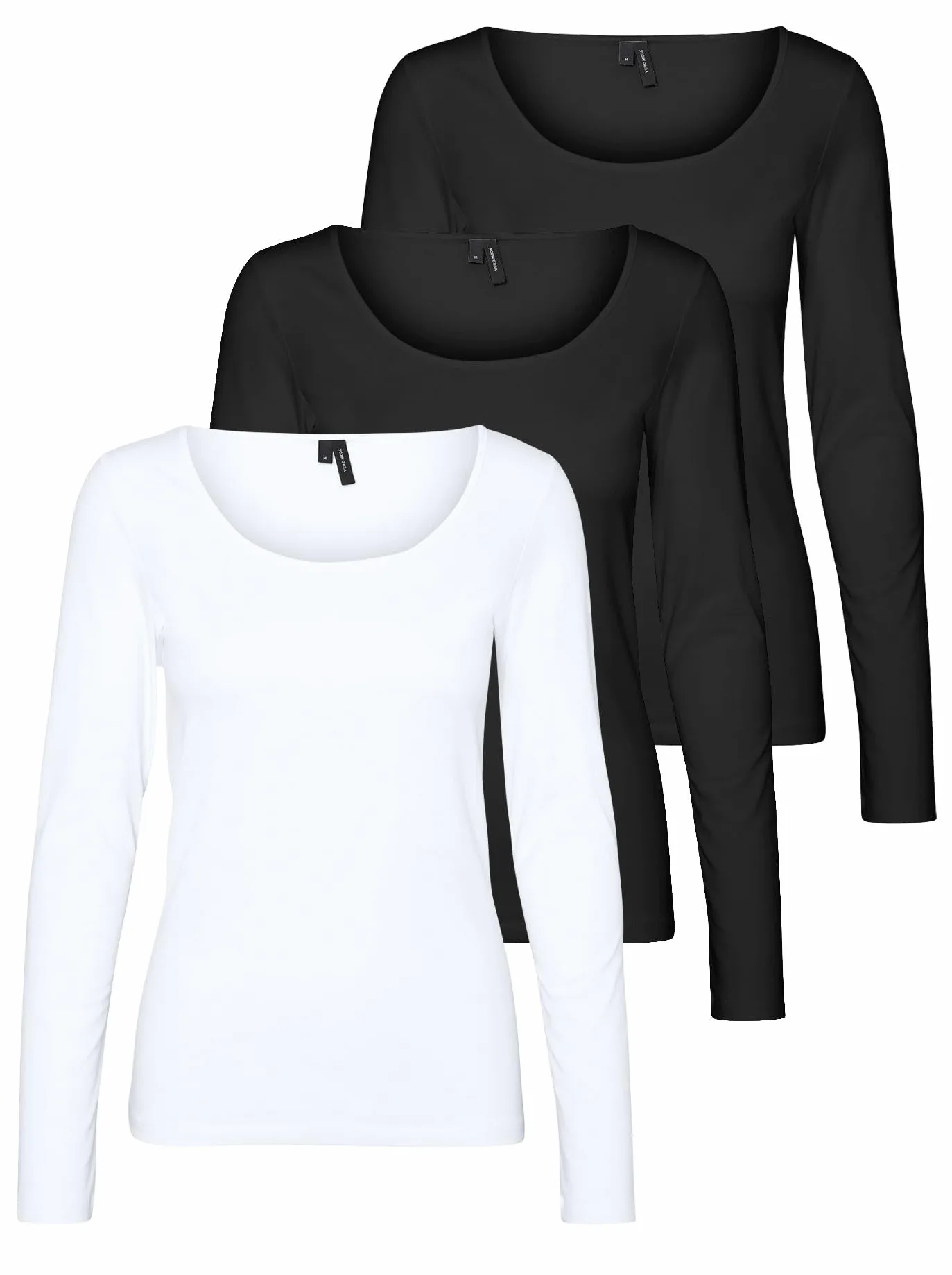 VERO MODA - Camiseta de Manga Larga para Mujer