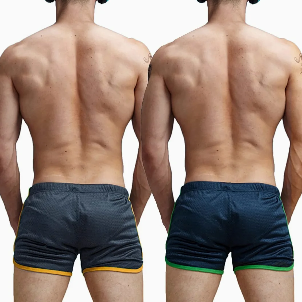 AIMPACT Pantalones Cortos Deportivos de Malla de Secado rápido para Hombre, Pantalones Cortos de Entrenamiento, Pantalones Cortos de Verano