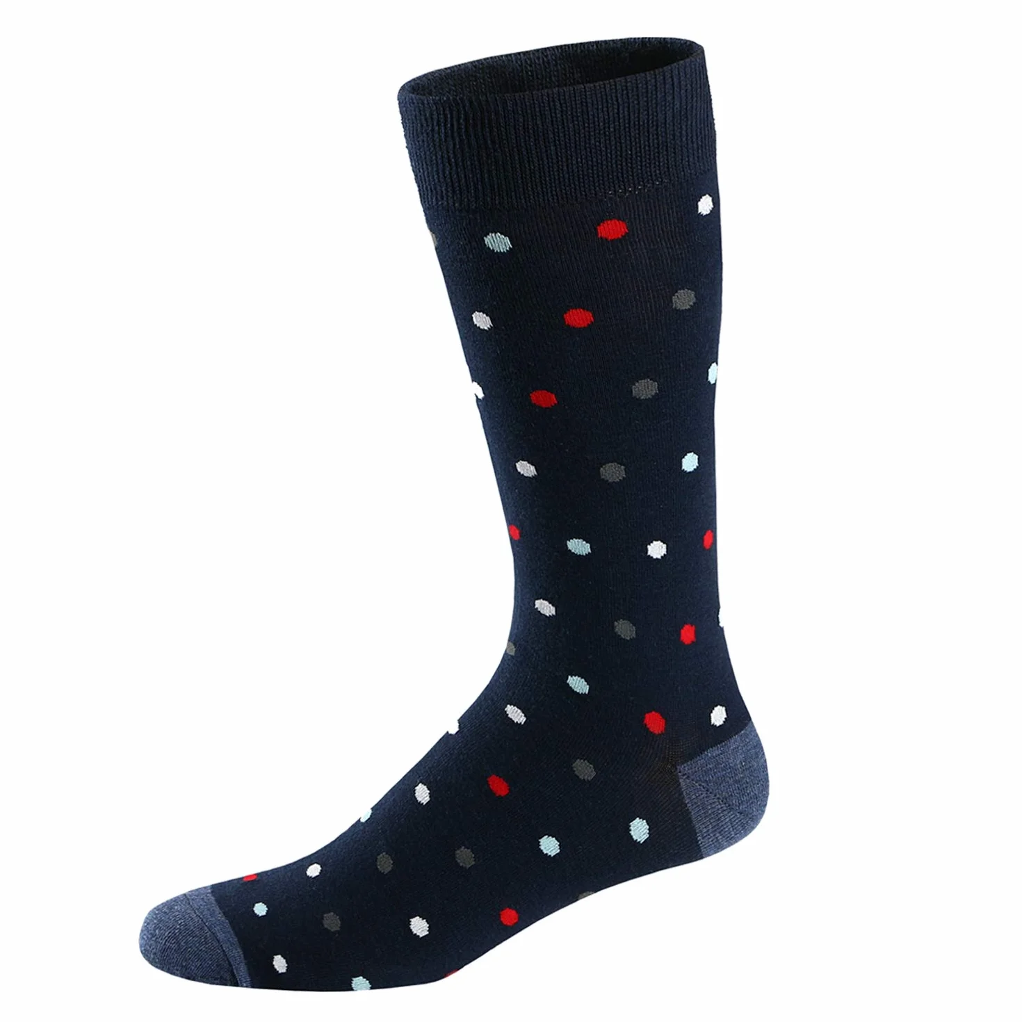 Calcetines Estampados Hombre Casuales Divertidos Calcetines altos de Colores con Algodón Fino