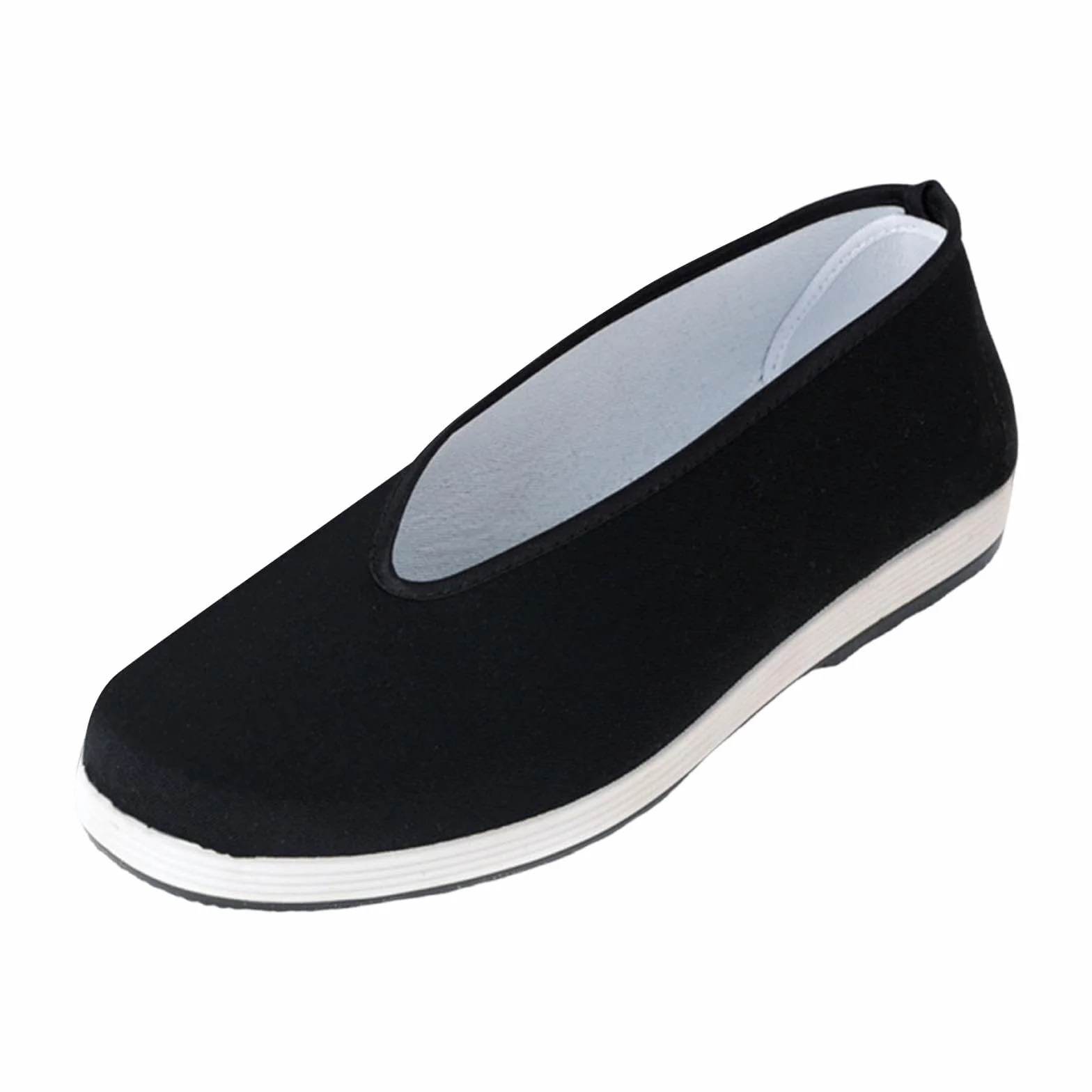 Zapatos de Kung Fu, Zapatos de Lona, Duraderos para Hombres Y Mujeres, Transpirables, Antideslizantes, Suela de Goma, Zapatos de Artes Marciales,