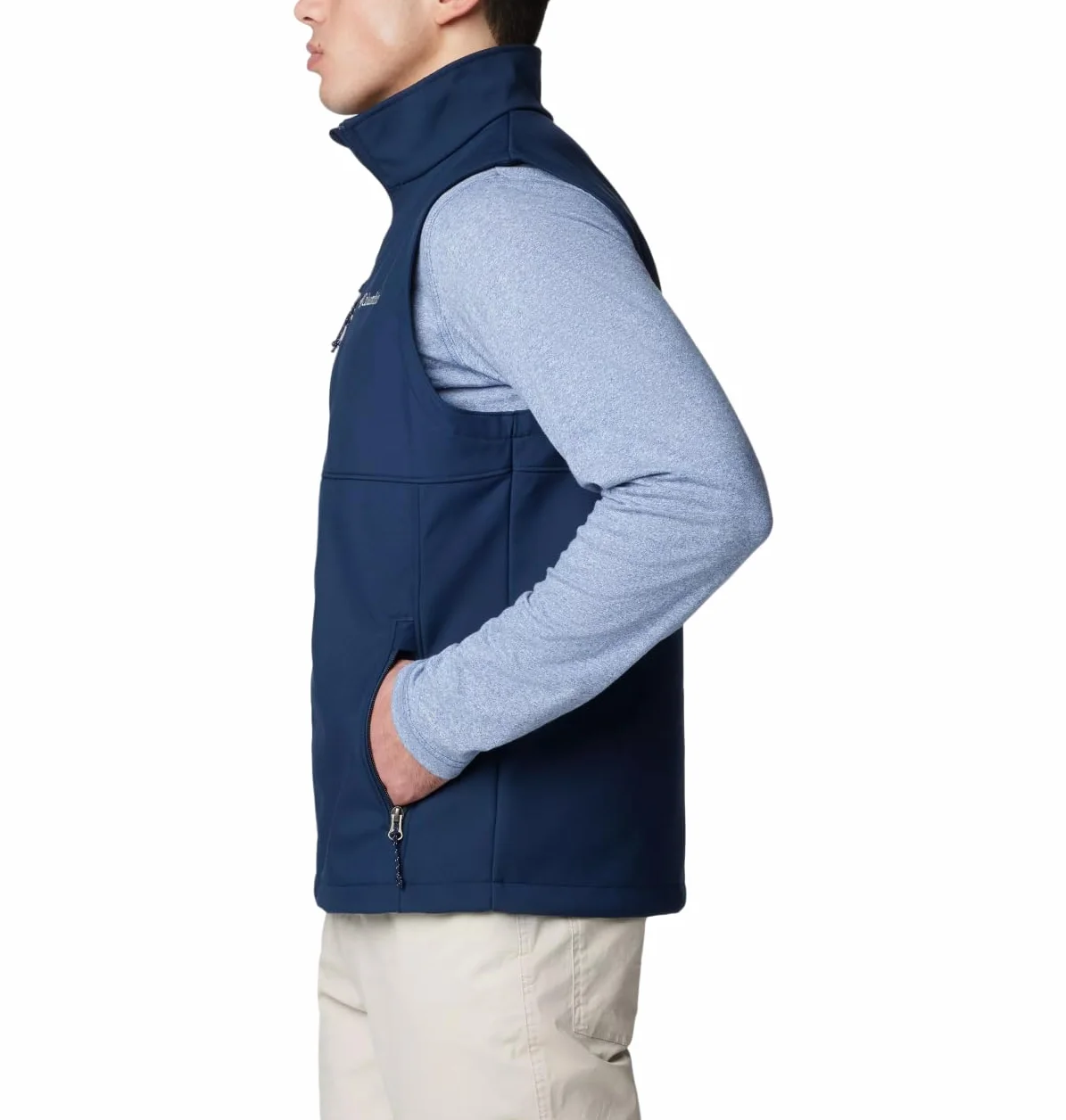 Columbia Ascender II Softshell Vest, Chaleco de Softshell para Hombre