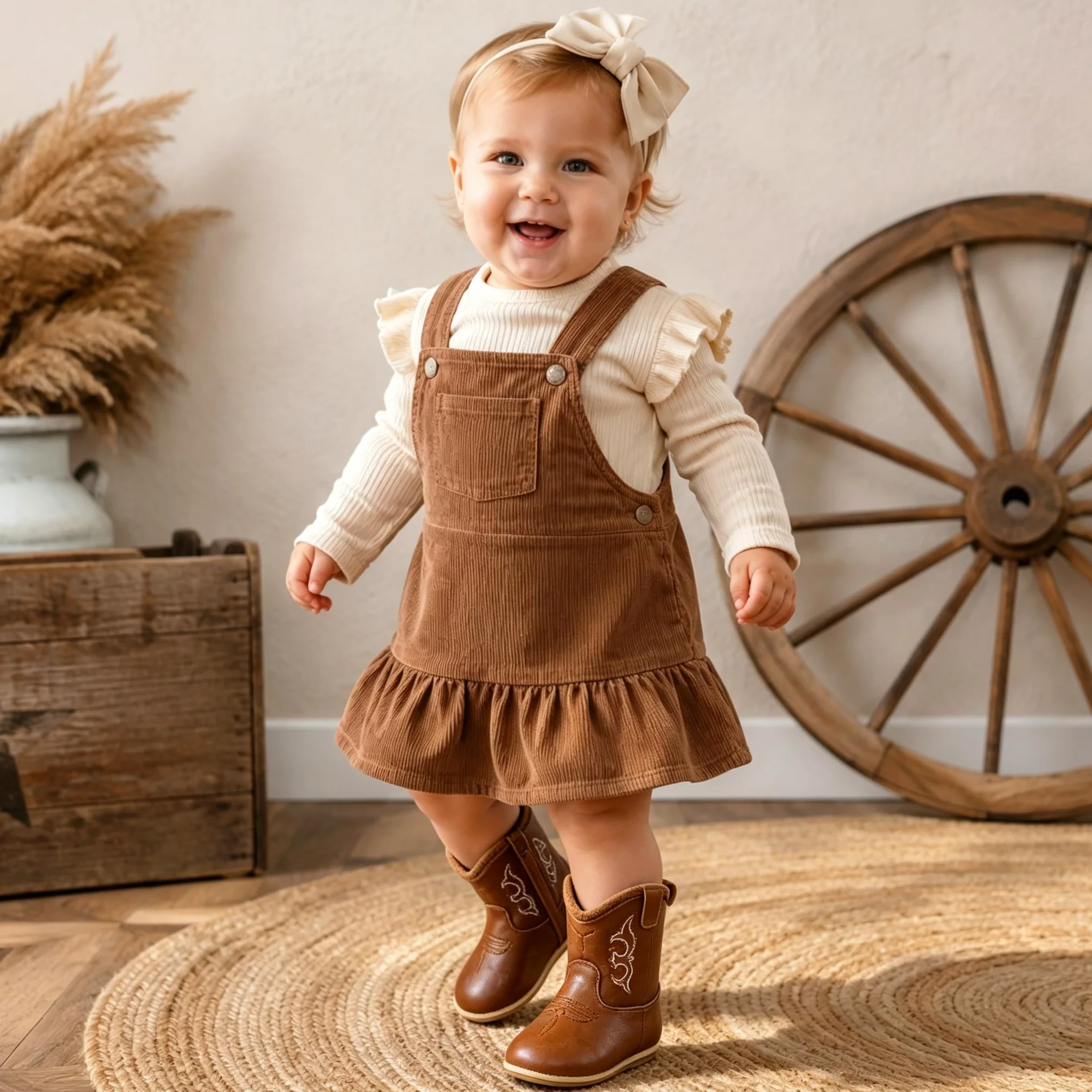 Meckior Tenis de lona para bebés y niñas, suela suave, tobillo alto, zapatos de cuna para primeros caminantes
