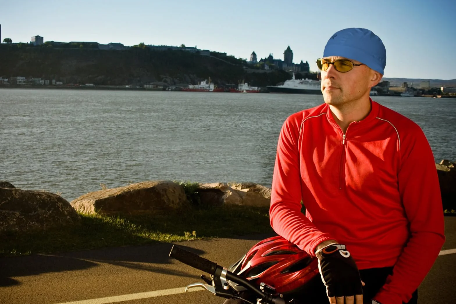 Gorro de ciclismo para hombre verano ligero secado rápido