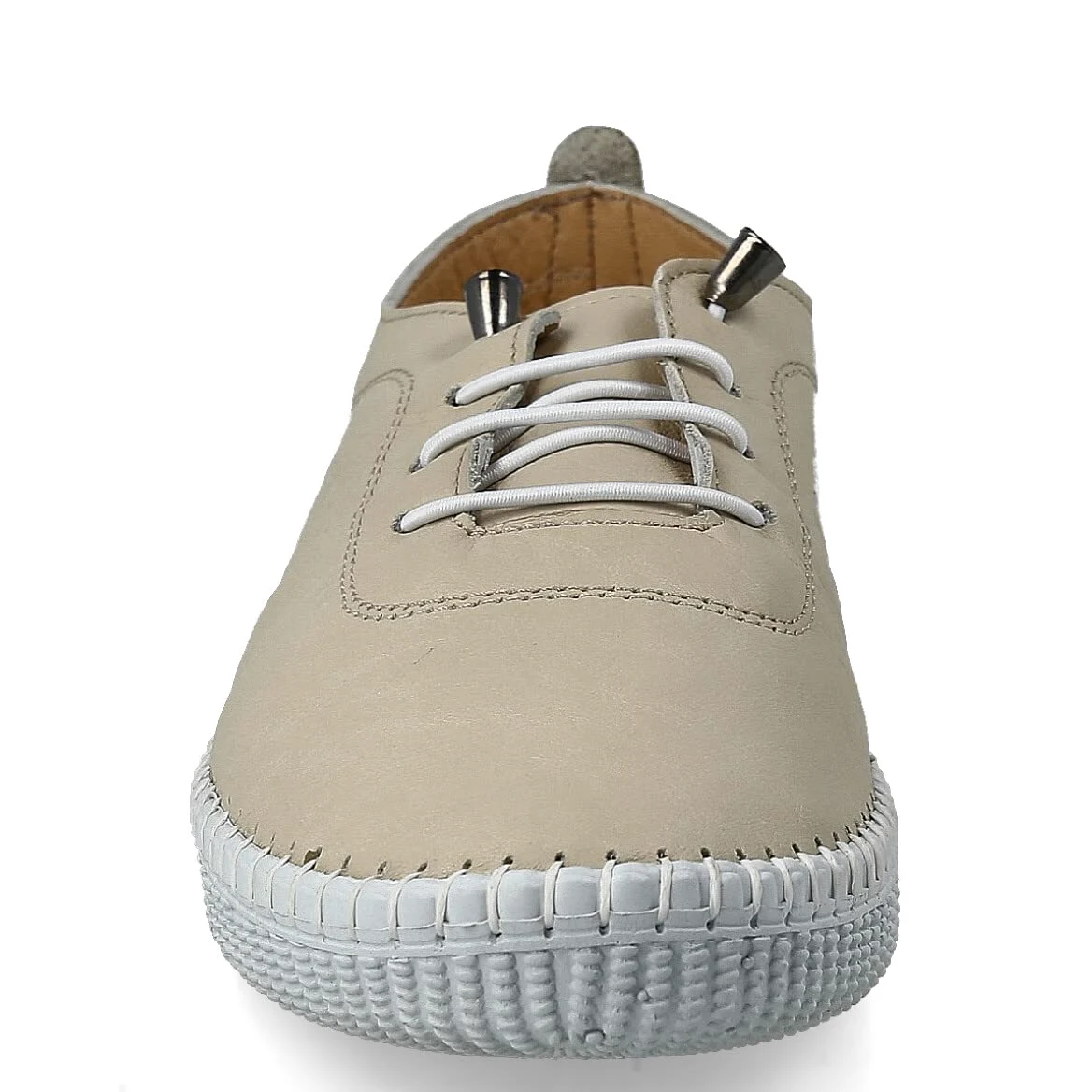 Zapatillas Deportivas Sneakers de Piel para Mujer. Flexibles y Cómodos. Zapatos Planos Casual. Cordones Elásticos. Gran Confort. Blanco, Negro, Cuero, Azul Marino, Celeste, Kaki, Rojo, Beige