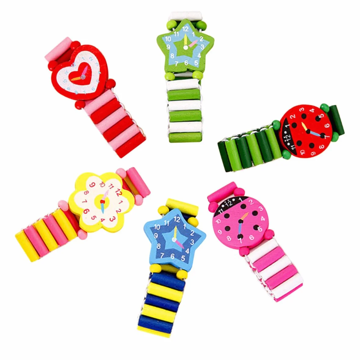 12 Piezas De Relojes De Pulsera Para Relojes Para Correas De Muñeca De Navidad Para De Navidad Pulseras De Juguete Divertidos