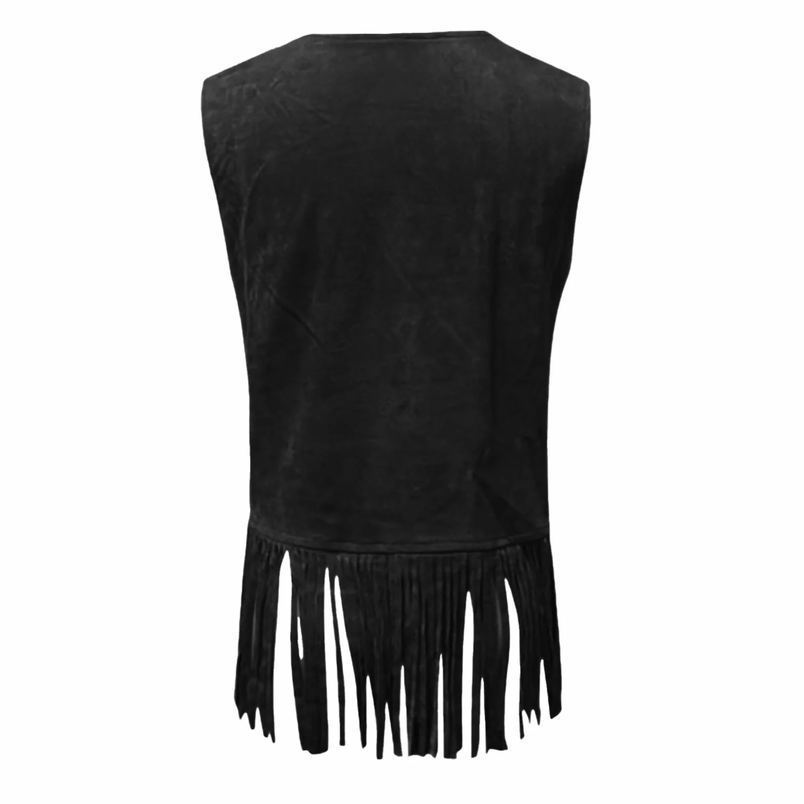 2026 Chaleco de flecos de moda para mujer, chaleco retro y chaqueta sin mangas