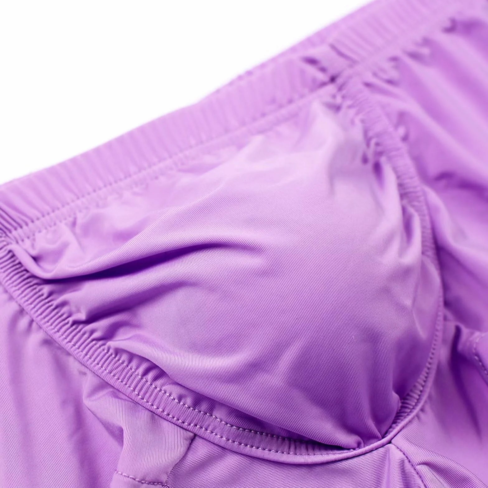 Pantalones cortos para hombre, calzoncillos bóxer de seda de hielo transpirables