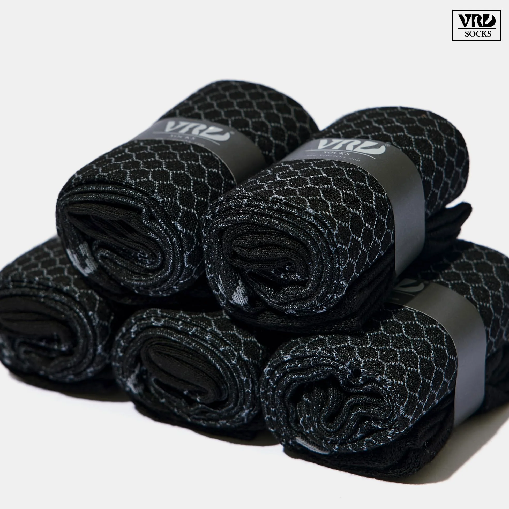 VRD - Calcetines de vestir para hombre, paquete de 5 calcetines de bambú para hombre, longitud a media pantorrilla, calcetines de regalo para hombre, talla 8-13