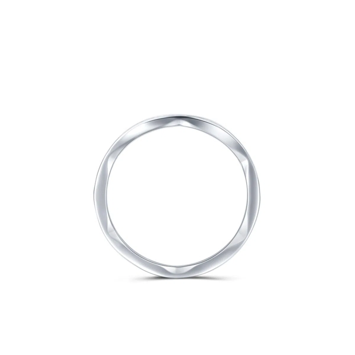 Anillo de oro blanco, diamante cultivado en laboratorio, anillos de compromiso, oro real, alianzas de media eternidad, anillo de oro para mujer