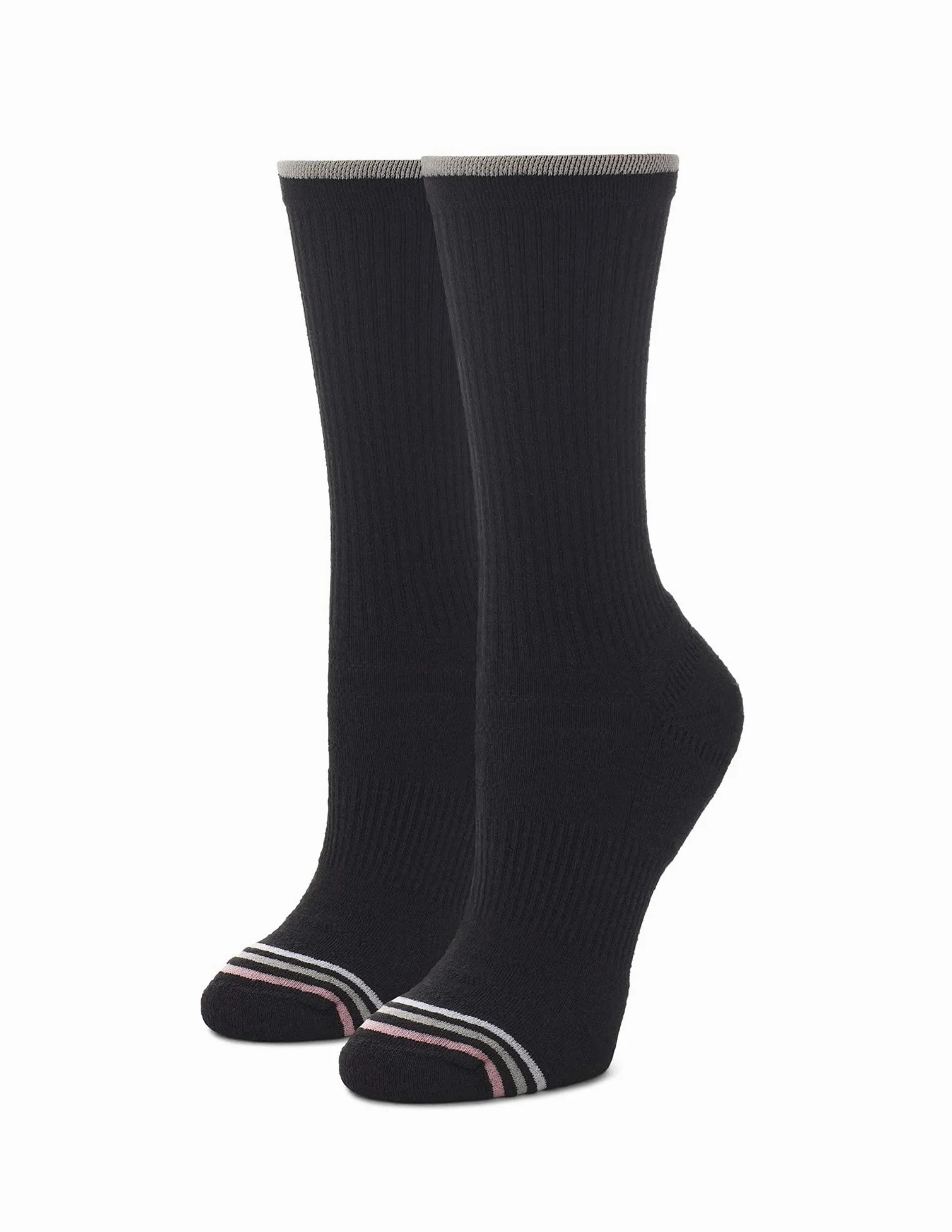 HUE Calcetines deportivos ecológicos para mujer, paquete de 2 pares