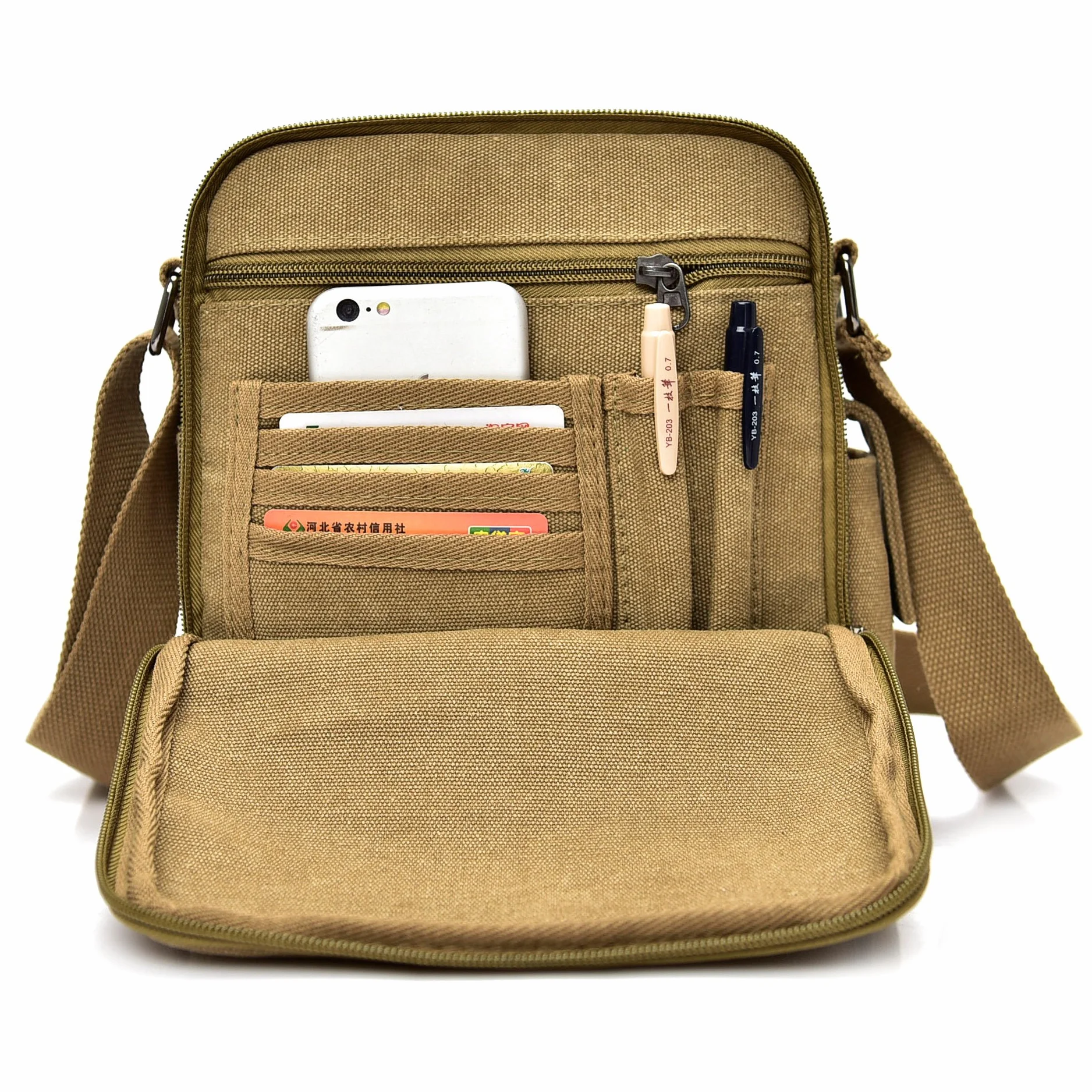 Bolso Bandolera Hombre Pequeñas Bolsos de Tela Vintage Messenger Bag para Colegio Bolsa de Lona Universidad Libro Bolsos Originales Bolsas de Viaje Sport Bag