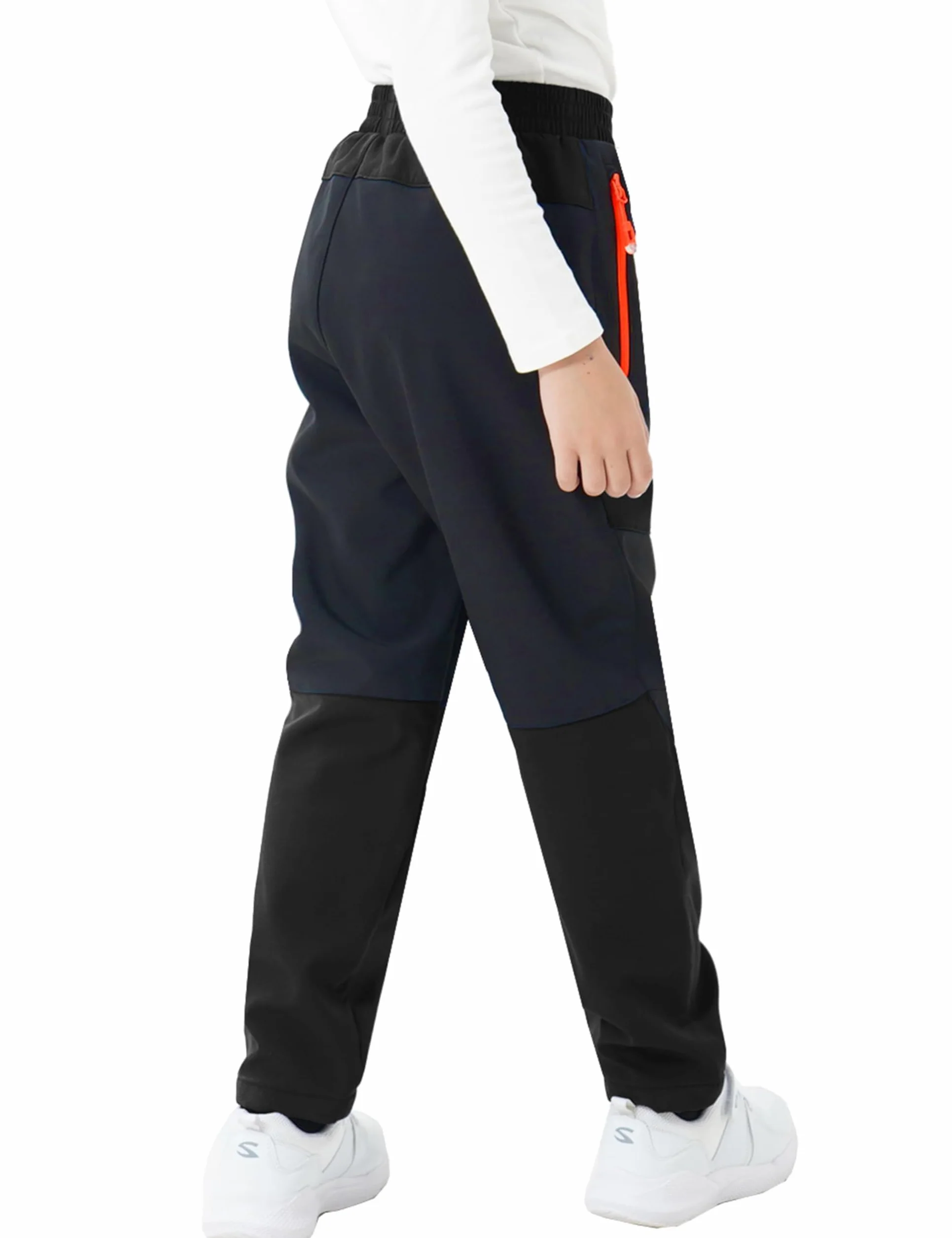 MoFiz Pantalones Ski Niño Pantalon Trekking Niña Térmicos Pantalón Senderismo Invierno Impermeables Transpirable Pantalón