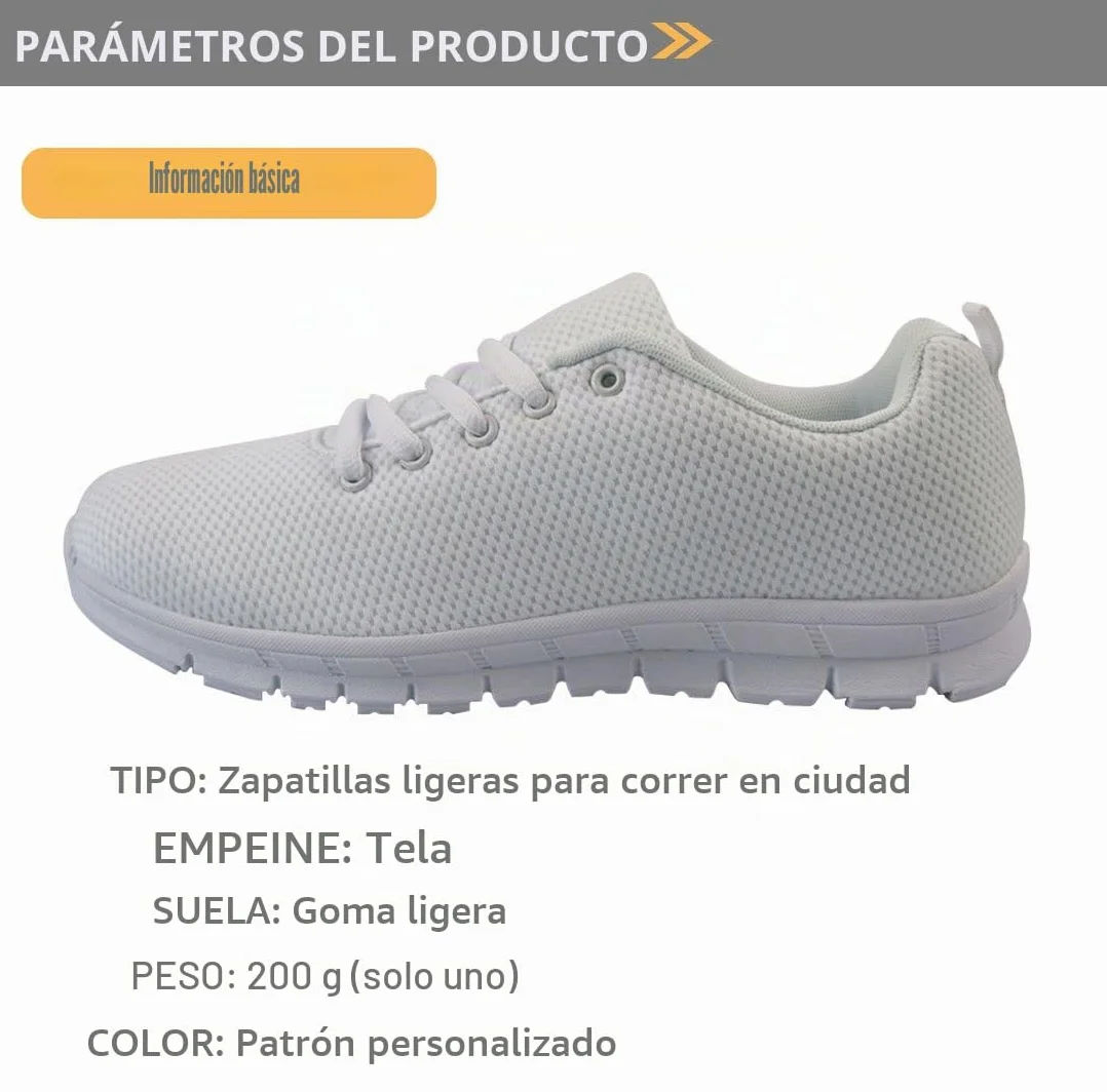 Showudesigns Zapatillas de Running Adulto para Mujer Senderismo Trabajo EU 36-42