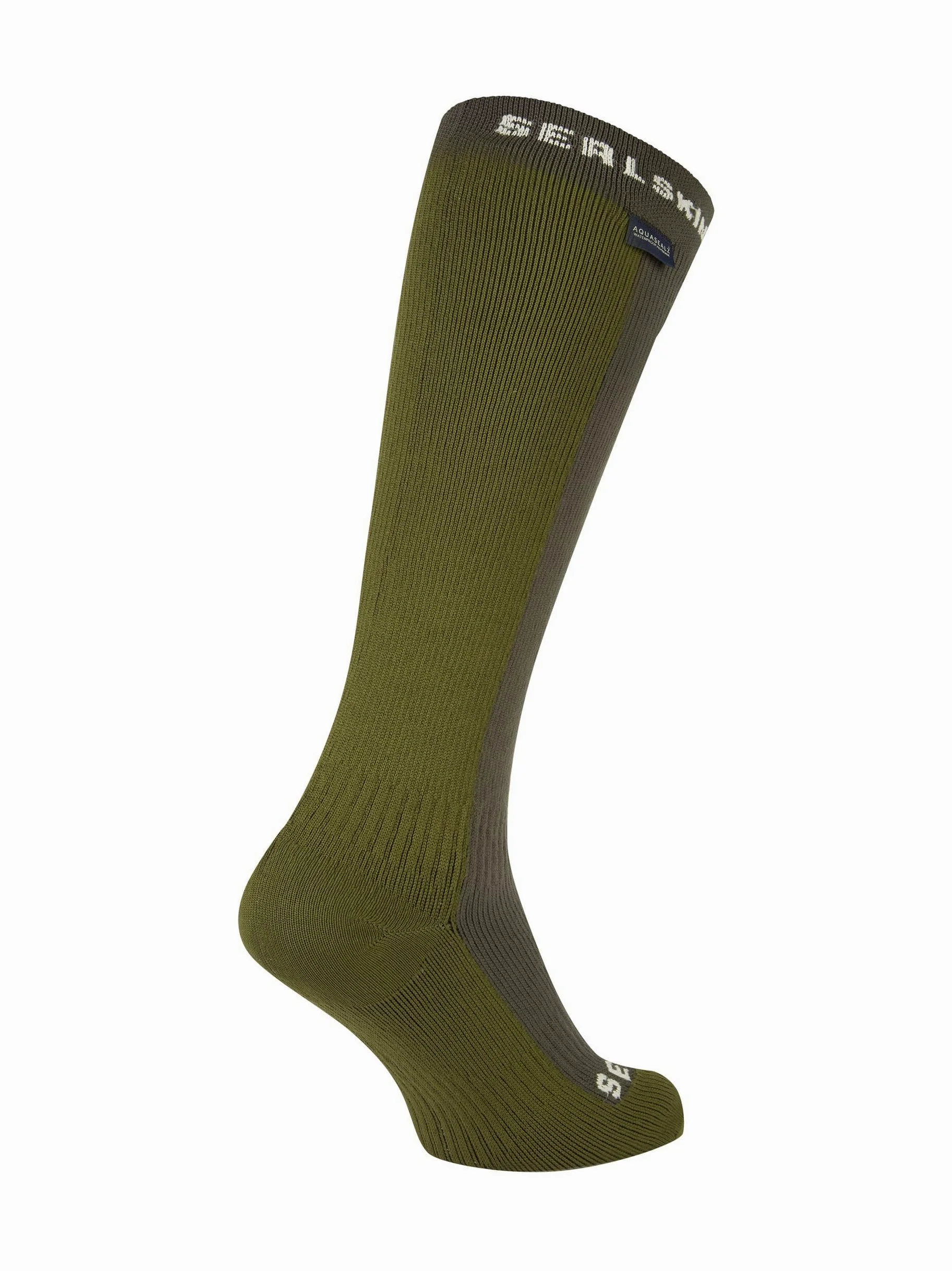 SEALSKINZ Waterproof Cold Weather Knee Length Sock Worstead - Calcetines impermeables hasta la rodilla para clima frío Unisex adulto (Pack de 1)