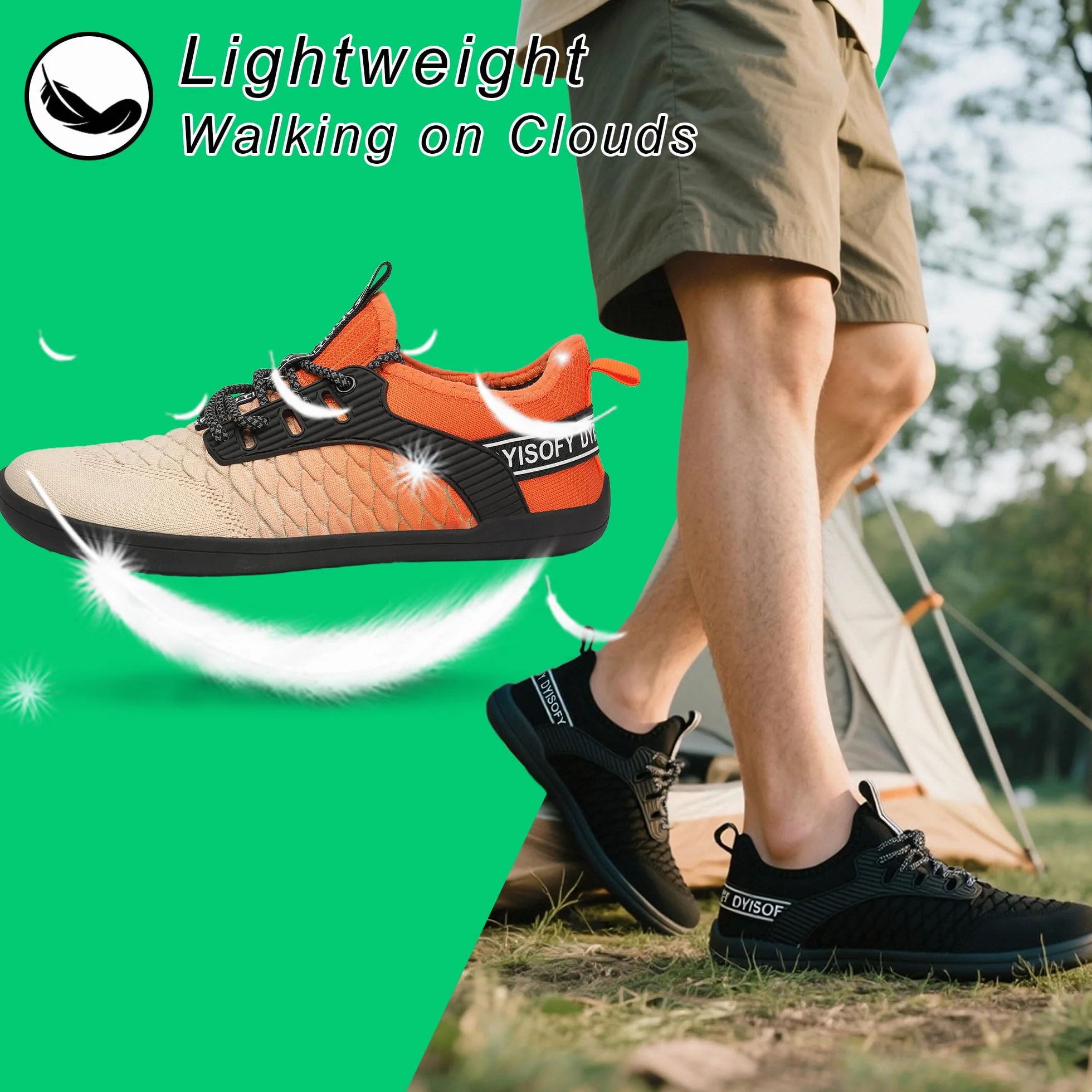 Zapatillas Barefoot Mujer Hombre Calzado Minimalista Antideslizante Transpirable para Caminar Gym Trail Running