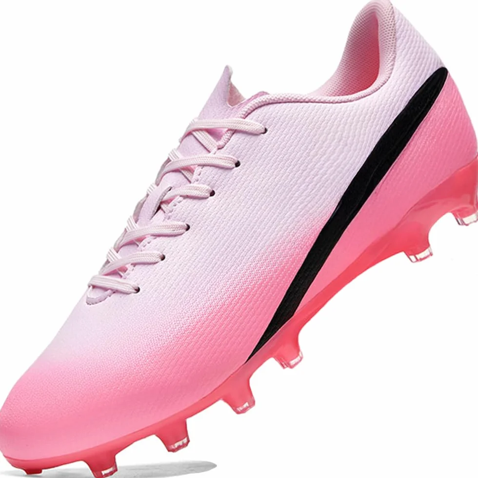 Botas de fútbol para niñas, zapatillas transpirables de competición profesional