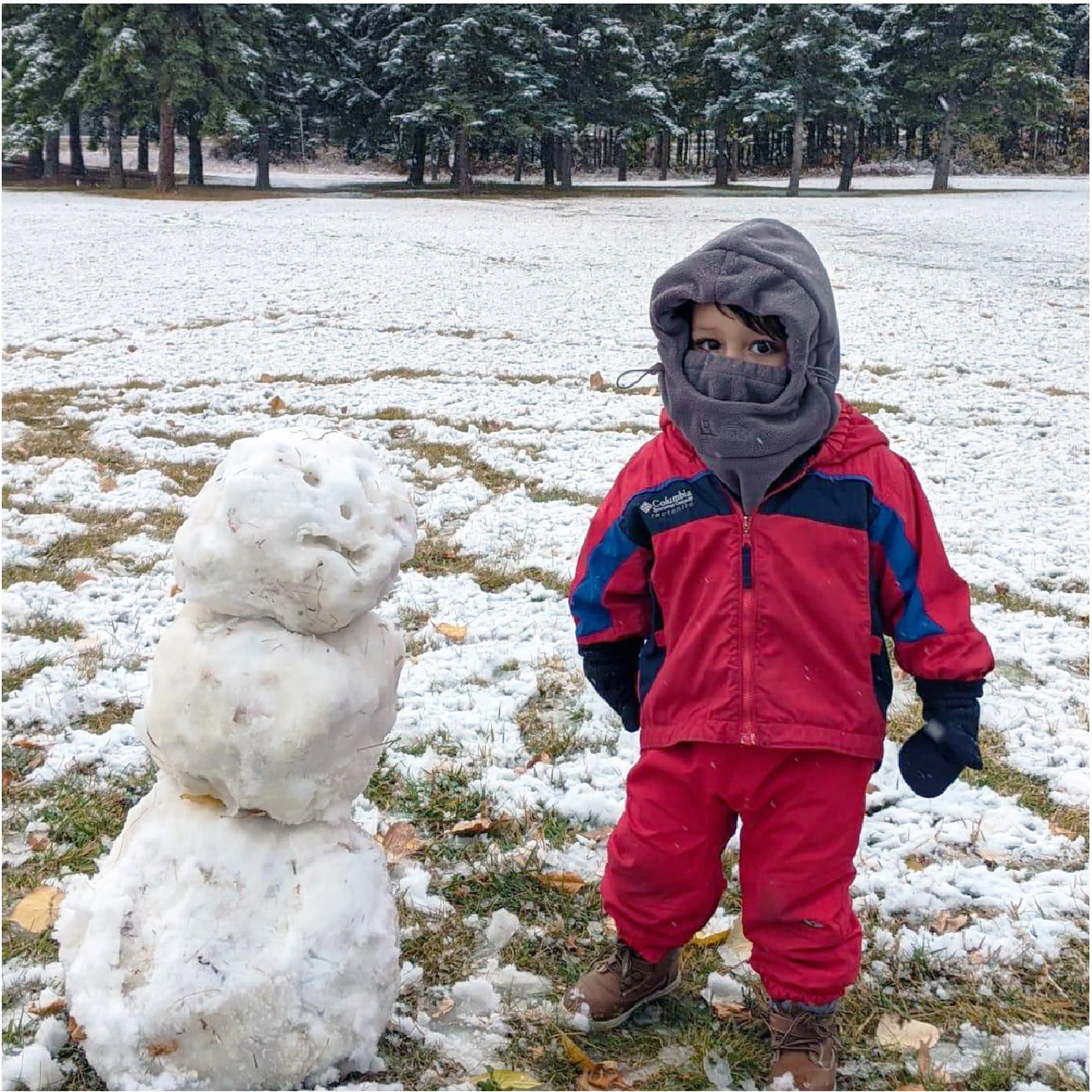 Azarxis Pasamontaña de Esquí para Niños Calentador de Cuello Invierno