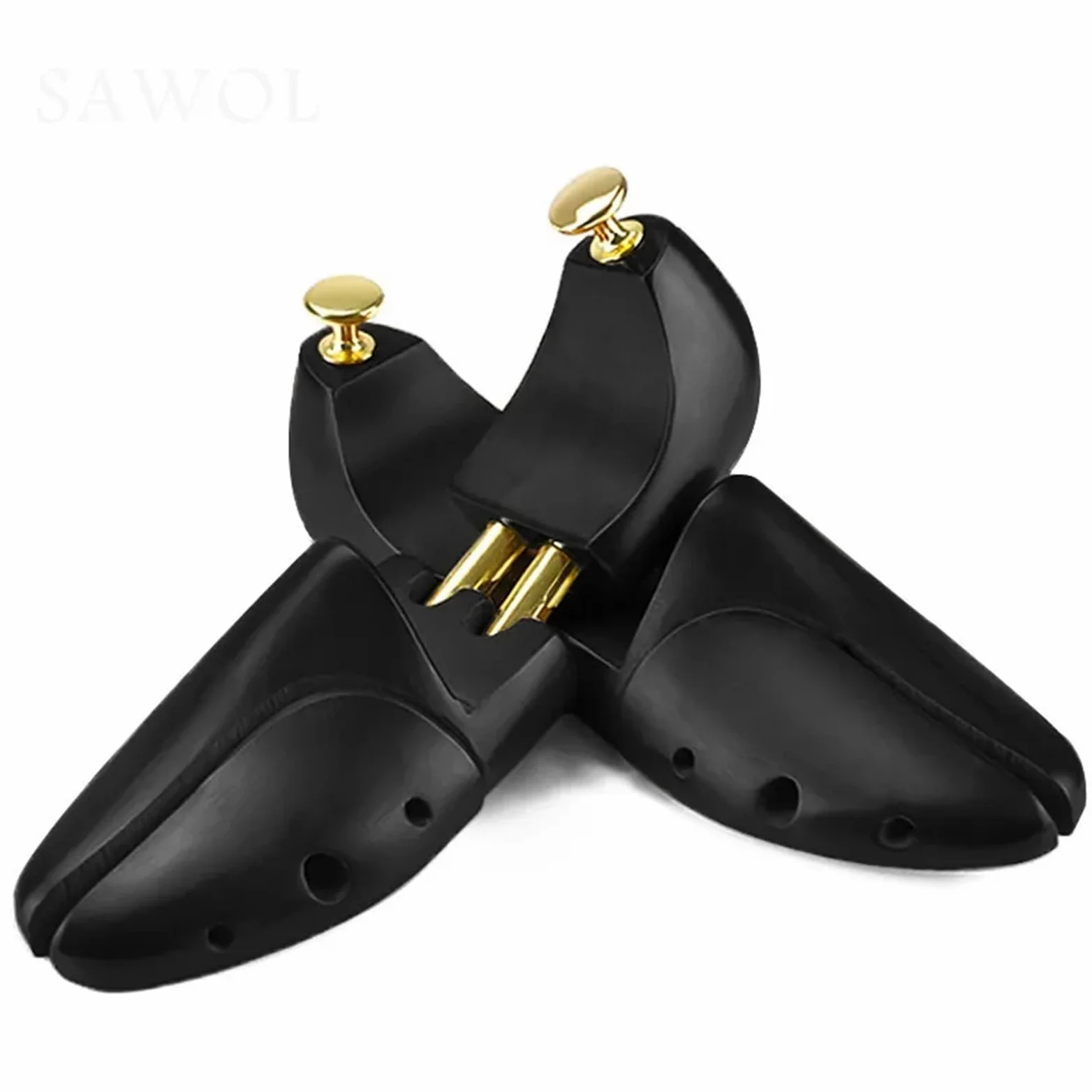 Expansor de árbol zapatos madera, cuero genuino, mujer y hombre, zapatillas deporte, ensanchador moldeador, soporte Ancho Ajustable