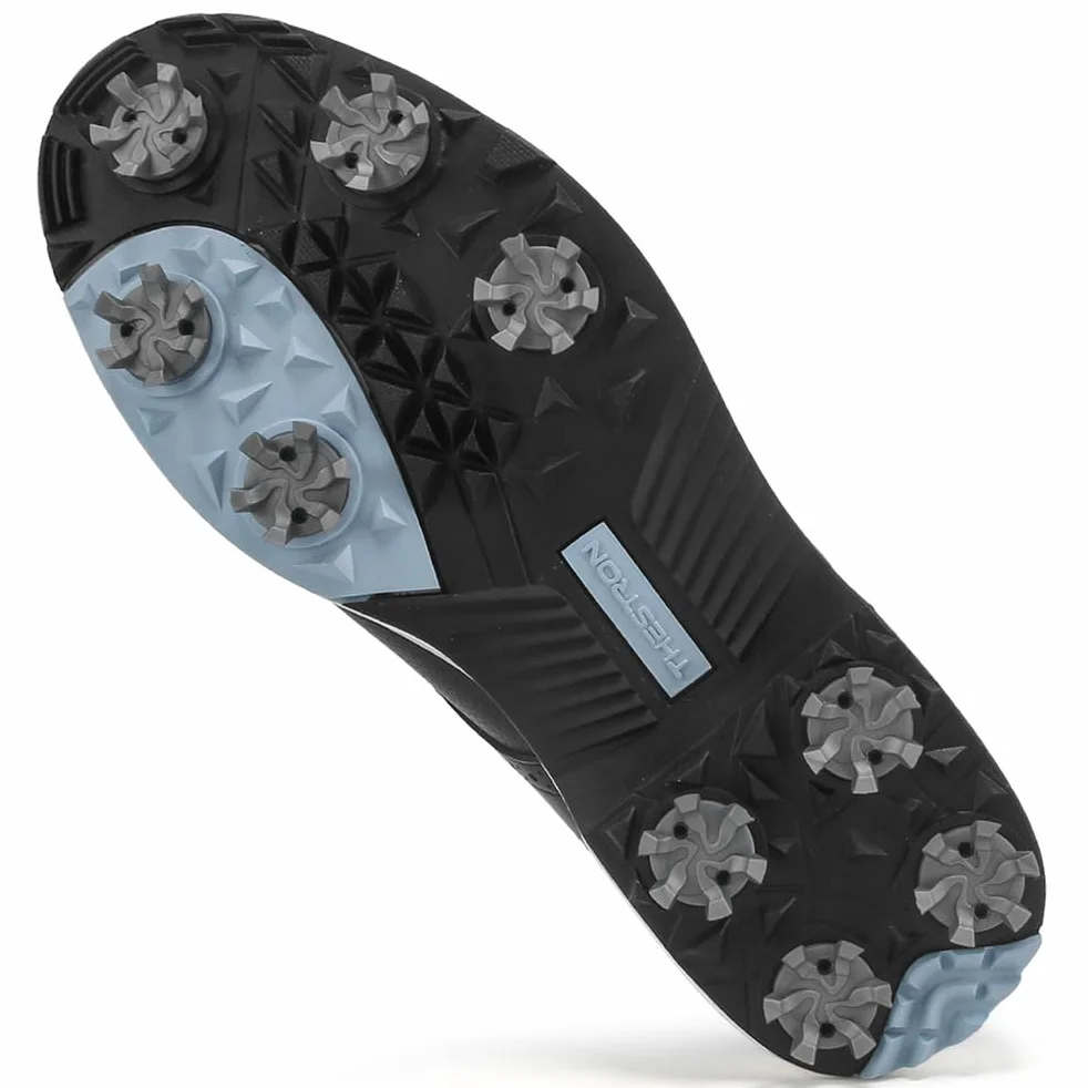 SDEQA Zapatos de Golf Impermeables para Mujer con 9 Clavos Cuero, Zapatillas de Golf para golfistas, Talla Grande