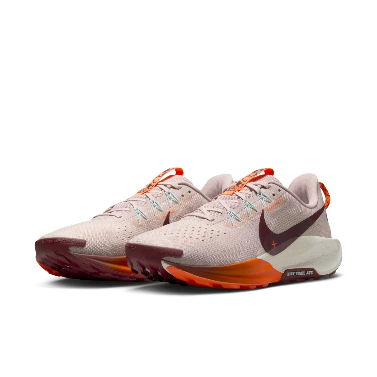 Nike Pegasus Trail 5 - Tenis de Correr para Hombre (Rojo Limo/carmesí/Vela/Rojo Equipo Oscuro)