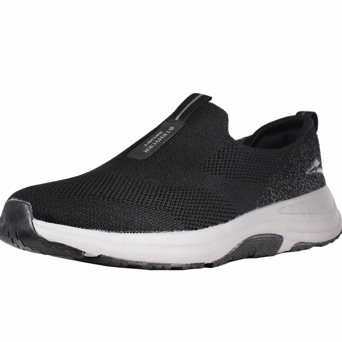 Zapatillas Slip On Hombre Sneakers Tenis Sin Cordones Zapatos | Caminar Deportivas Casual Comodos Ligero Transpirable Negro Gris 40-46