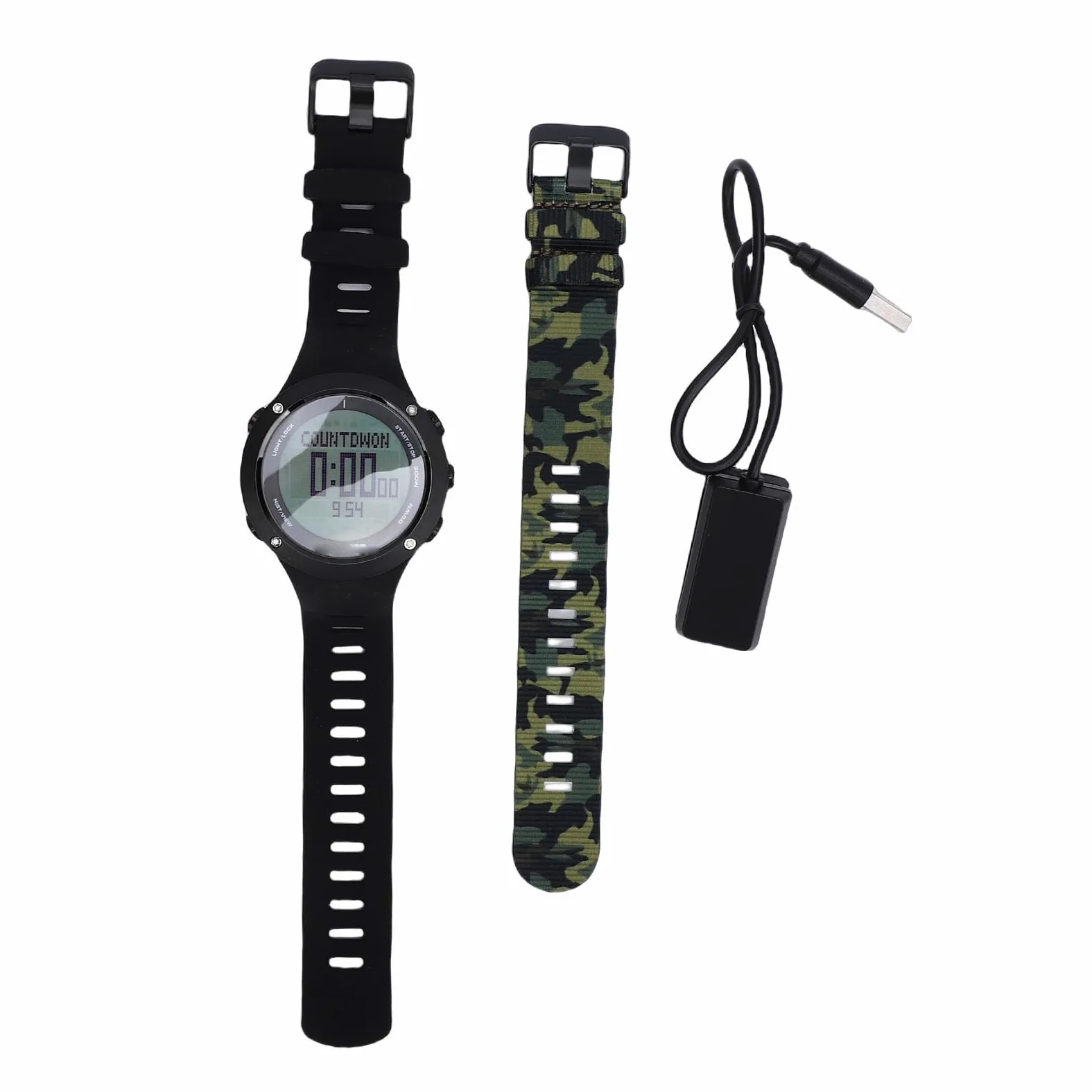 Keenso Reloj Inteligente, Reloj Inteligente de Buceo Profesional de Pulsera Deportivo para Hombres con Sensor de Profundidad y Barómetro para Buceo, Snorkel, Natación,