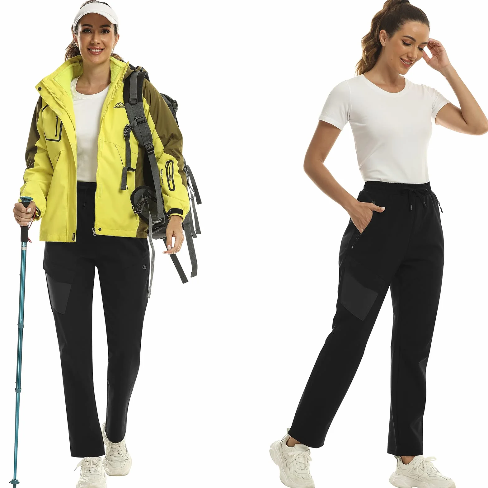 MoFiz Pantalones Ski Mujer Impermeables Térmicos Nieve Invierno