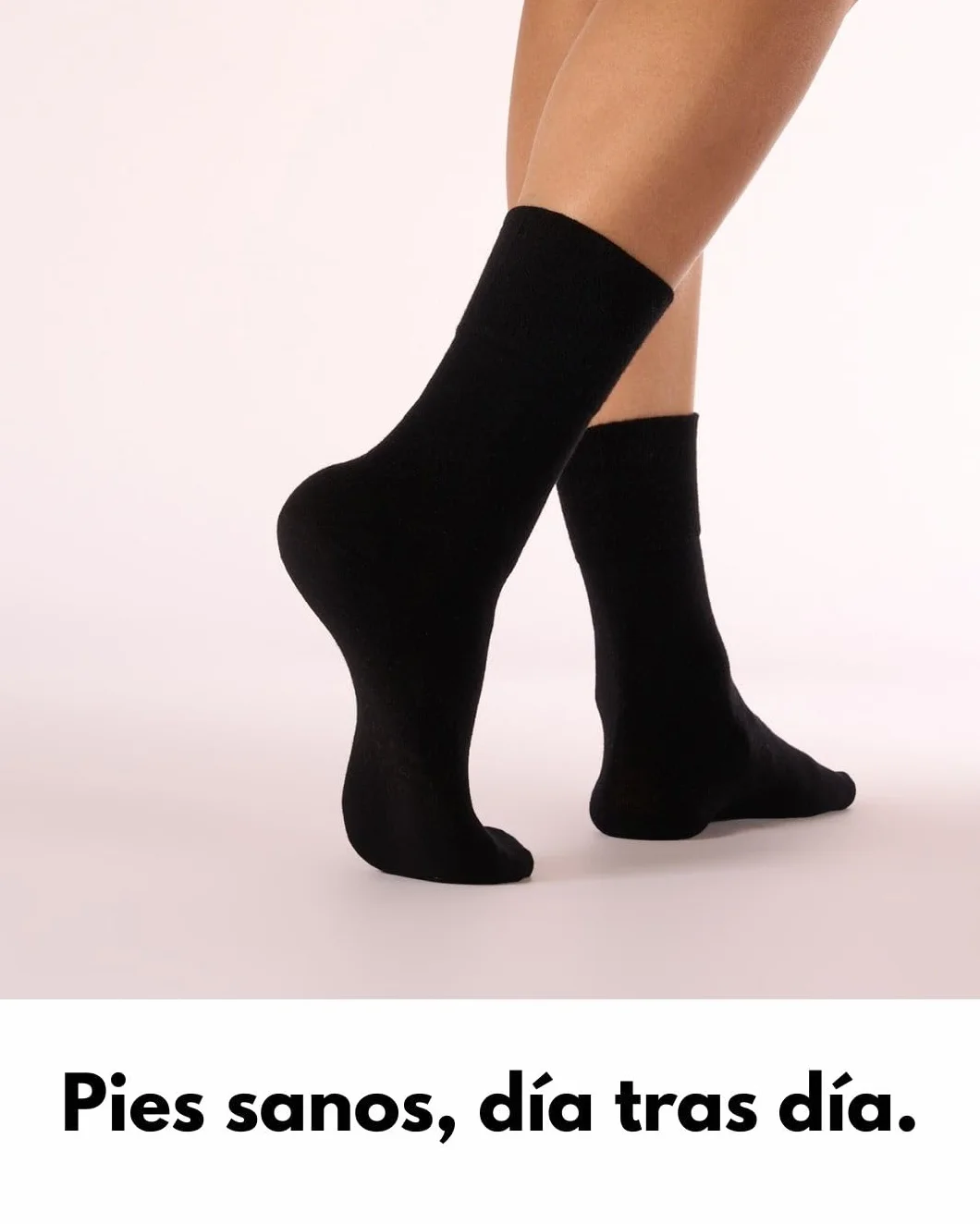 sockenkauf24 10 Pares Calcetines Diabéticos sin Elástico y sin Costuras con Cintura de Confort Hombre Mujer Algodón