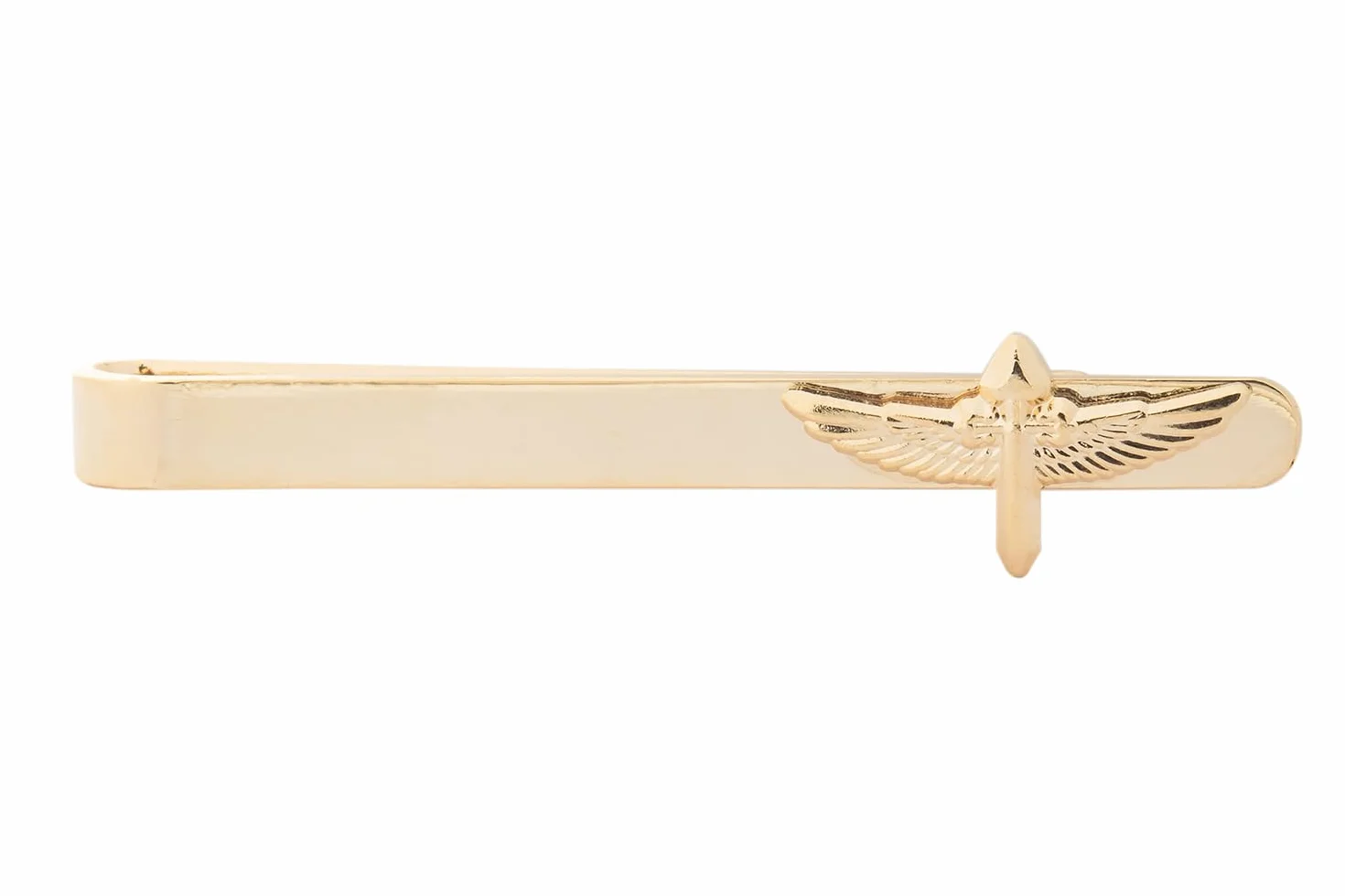 Pasador de corbata FAMET Dorado 11 x 20 mm - Pisacorbatas militares - Pasacorbatas del ejército