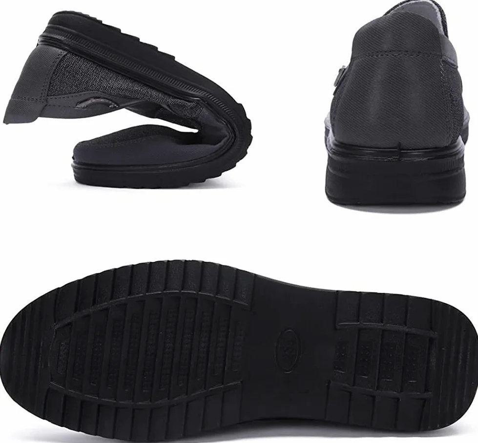 Zapatos sin Cordones Hombre Cuero Mocasines Casual Zapatillas Casa para Centavo Ponerse Conducción Formal Negocios Barco Cómodos Caminar