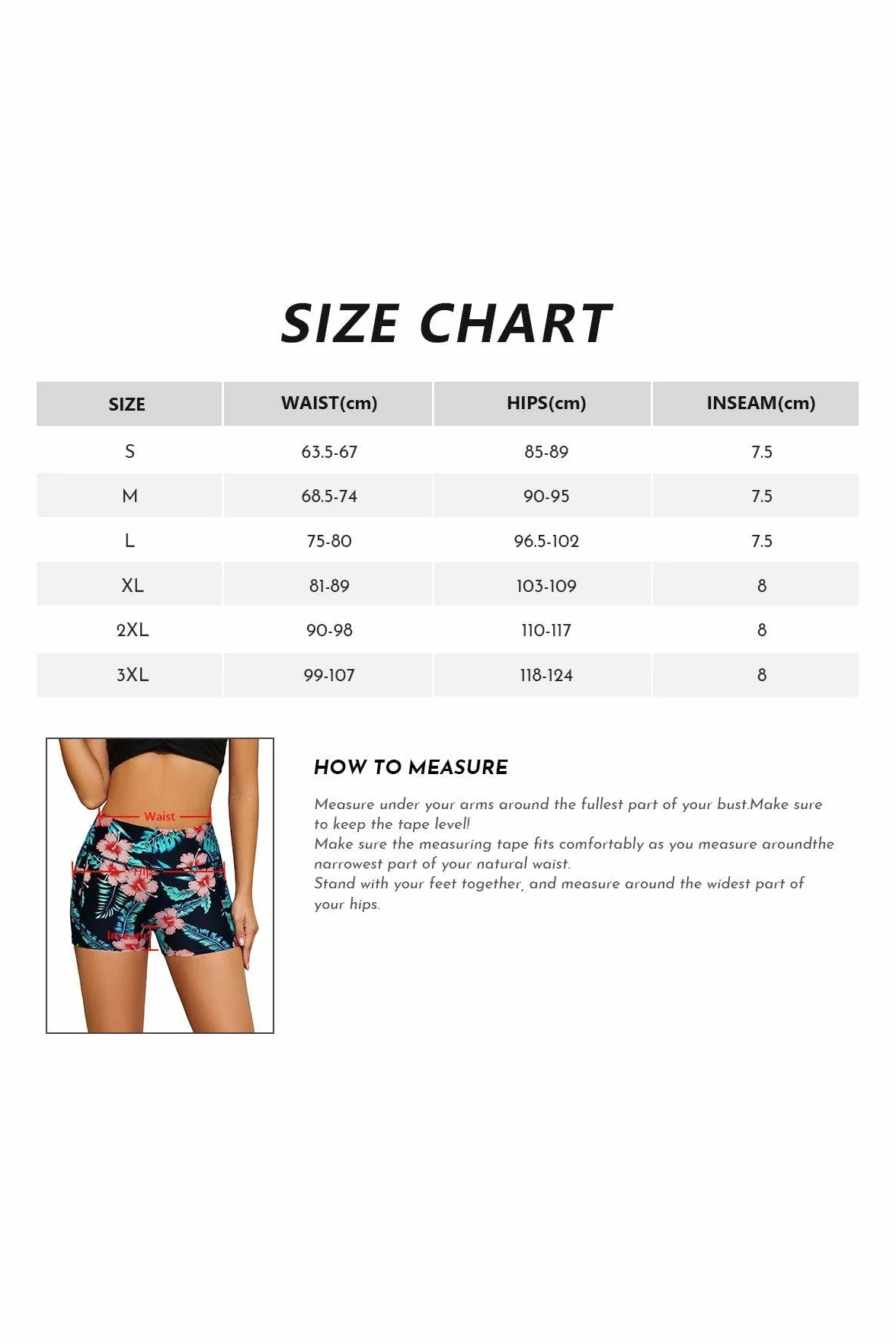 SHEKINI Pantalones Cortos de natación de Cintura Alta de UPF 50+ para Mujer, con Secado rápido, Traje de baño con Bolsillos