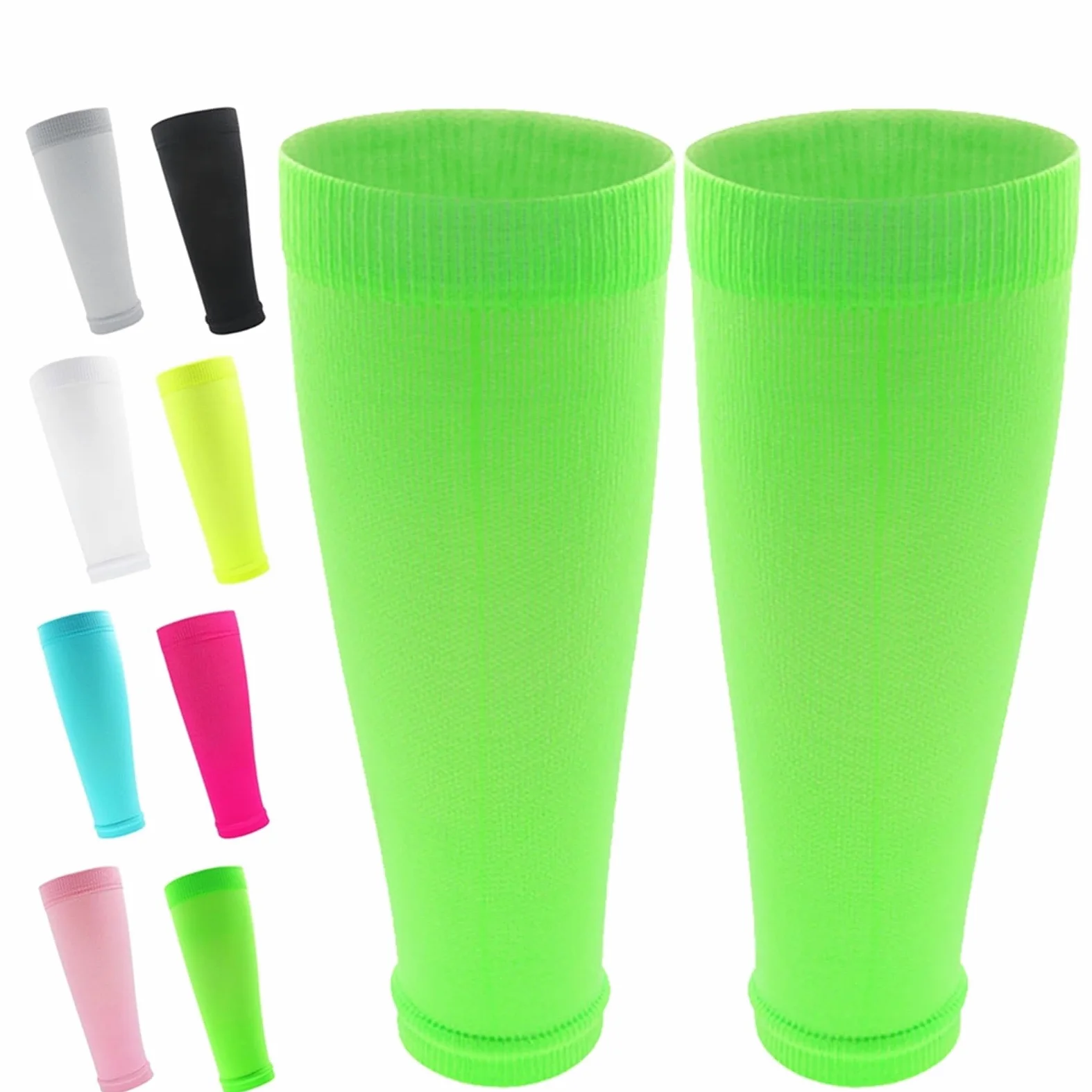 Rodillera Compresion 1 par de calcetines fútbol presión for adultos, transpirables, suaves, compresión, for pantorrillas, for correr, bádminton, deportes