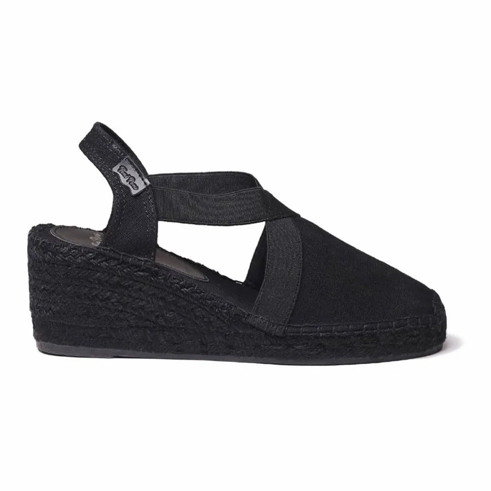 TONI PONS - Alpargatas Negras - Textil