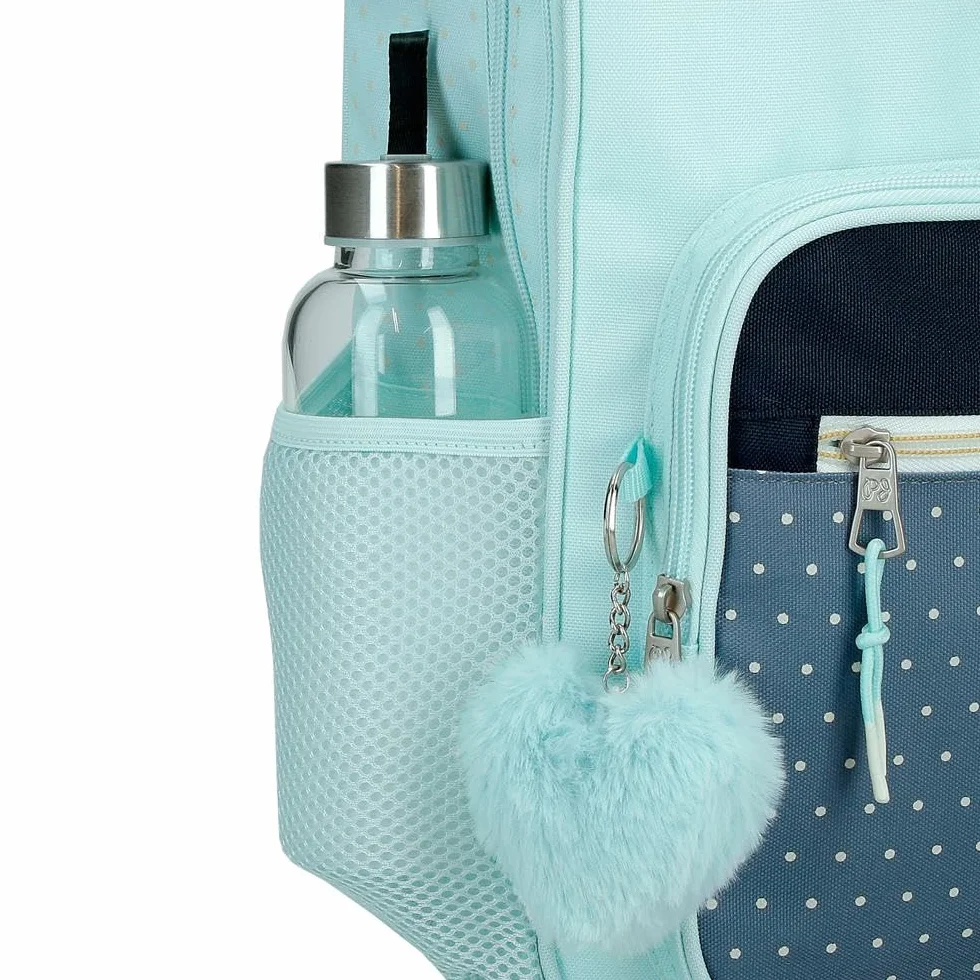 Pepe Jeans Dalma Mochila escolar mochila infantil fabricada en Poliéster, Tirantes anchos y ajustables que se adaptan, bolsillo frontal. De Joumma Bags