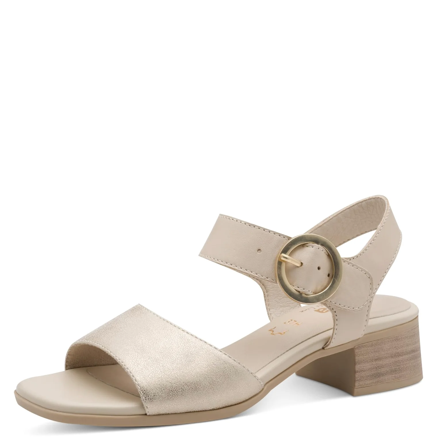 Jana Jana Softline Leather Sandal Heel 8-28705-46 Sandalia con talónMujer
