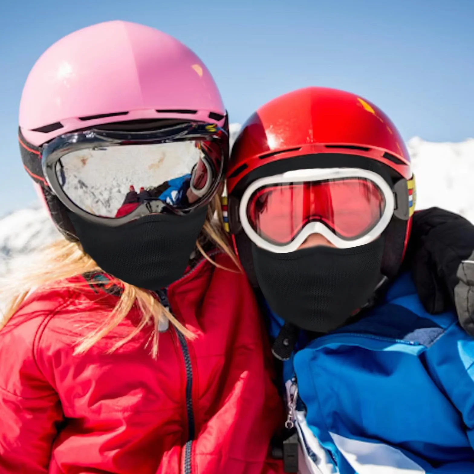 Pasamontañas térmico niños 3 piezas multifuncional prueba viento ajustable esquí ciclismo