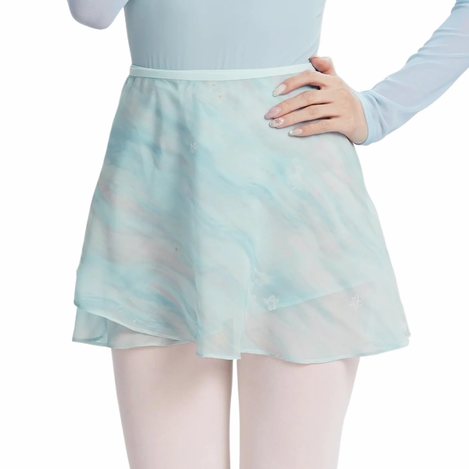 Faldas de Baile for Mujer Cortas con Cordones Estampadas | Faldas de baile for mujer, faldas cortas con cordones, falda de baile estampada, danza de rendimiento