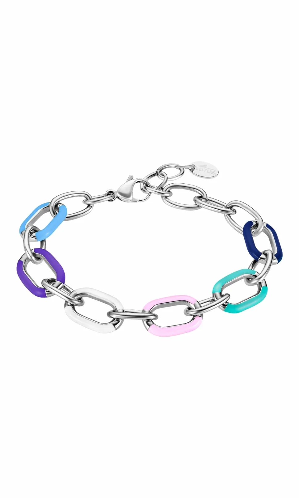 LOTUS STYLE Pulsera Acero Inoxidable Mujer LS2330-2 Tropical Vibes 21,5 cm Resistente al Agua