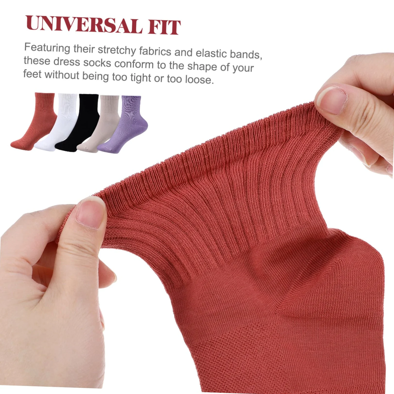Gatuida 10pares Calcetines De Algodón Para Mujer Altos y Acolchados Para Deportes y Senderismo Confección