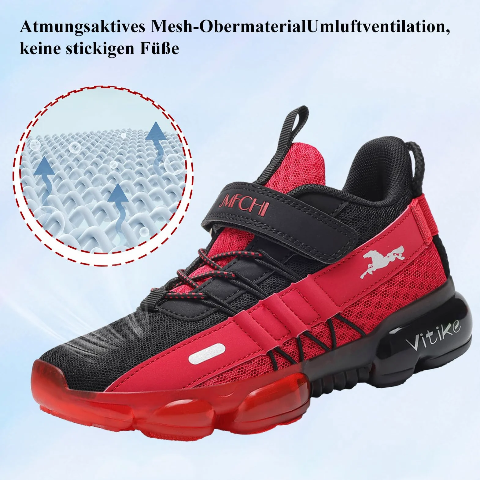 JMFCHI Zapatillas de deporte para niños, zapatillas para niños, zapatillas deportivas para exteriores, informales, transpirables, ligeras, unisex | Zapatos infantiles con malla transpirable, suela antideslizante, amortiguador, ideal para uso diario, sala