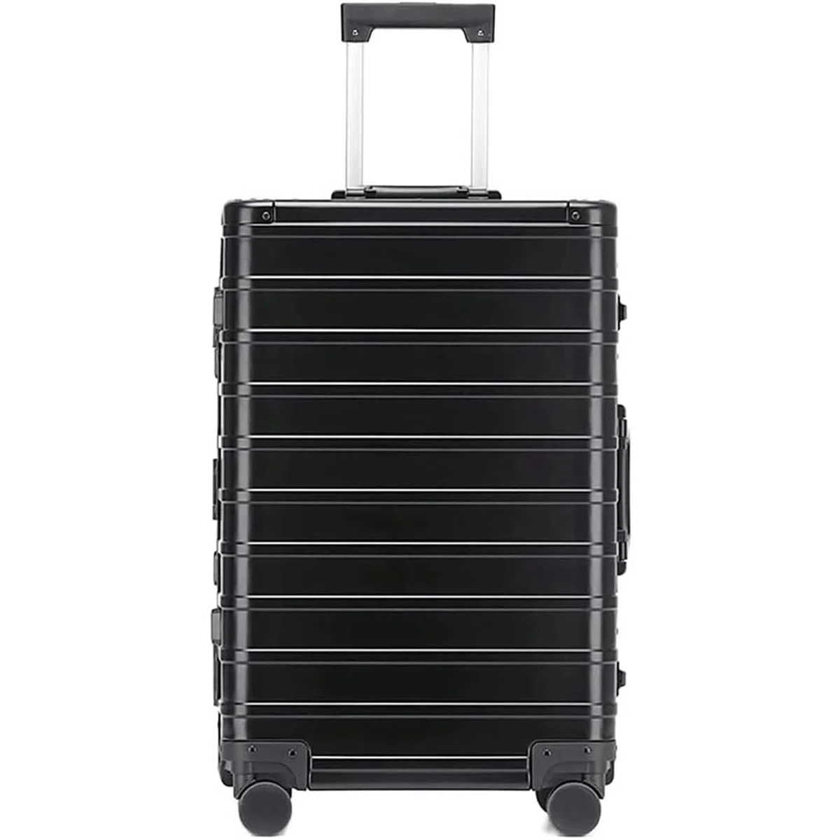 Maleta Maleta Comercial, Equipaje de aleación de Aluminio y magnesio, Resistente a los arañazos, Maletas con Palanca Ajustable de Gran Capacidad Bolsas de Viaje