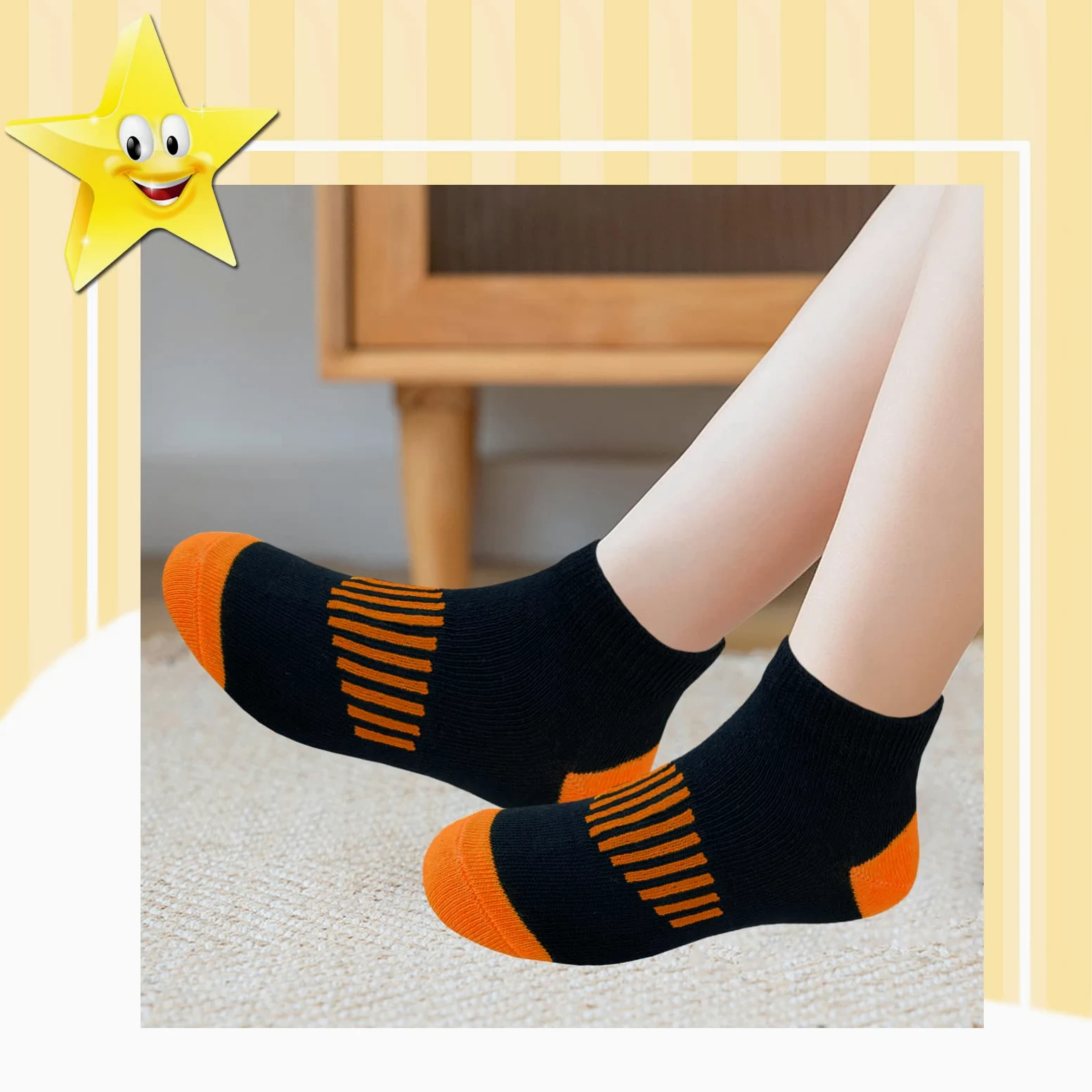 JAMEGIO 18 pares de calcetines deportivos para niños de corte bajo con medio cojín para niños pequeños y grandes