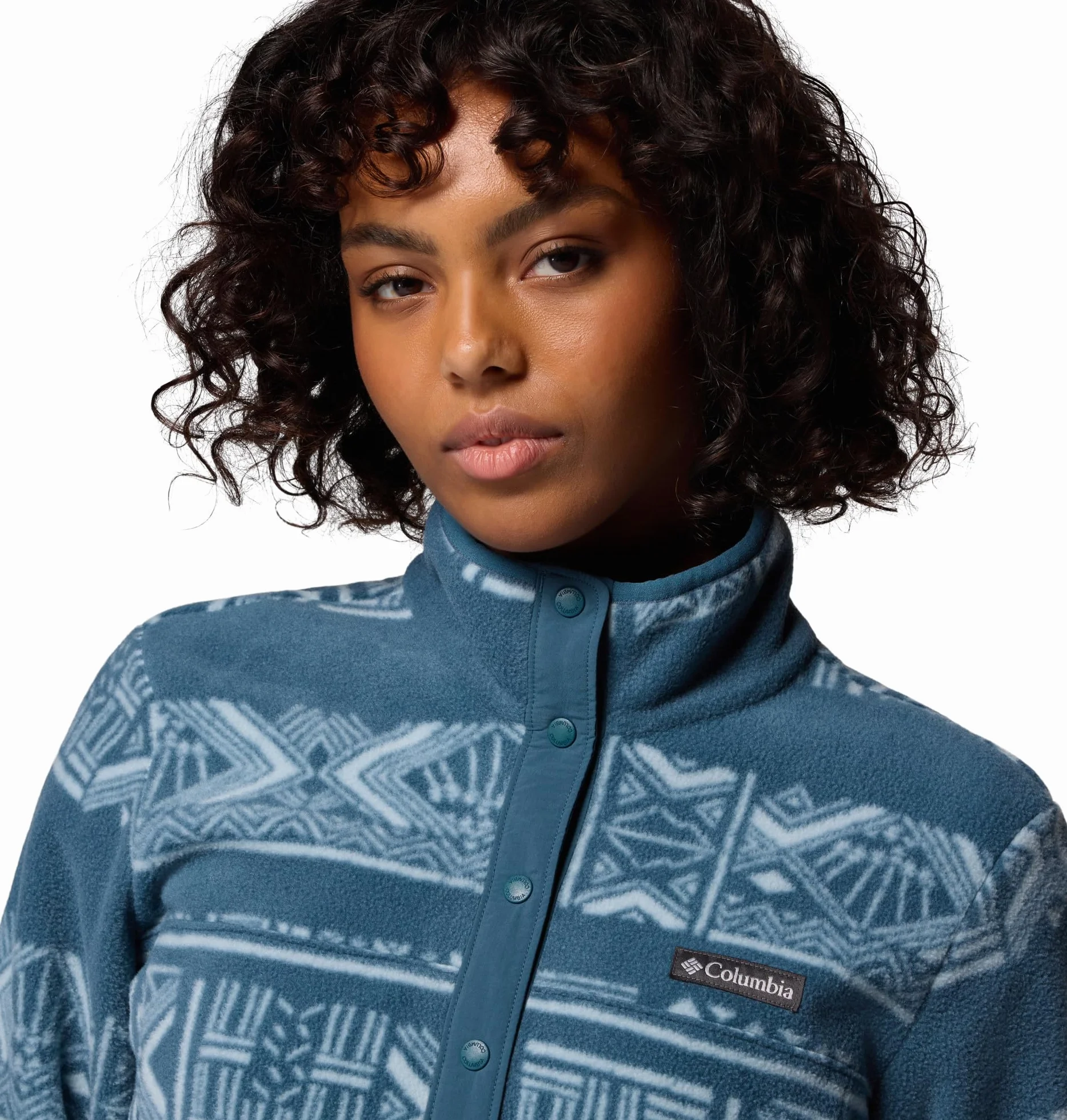 Columbia Benton Springs Printed 1/2 Snap Suter pulver Mujer