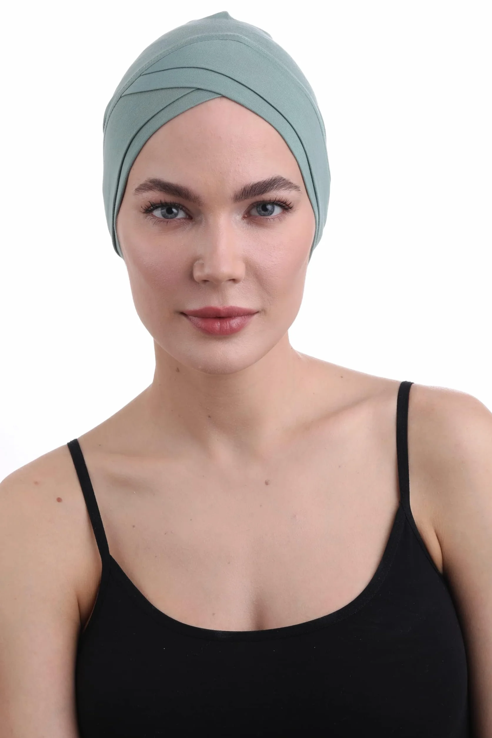 Deresina Gorro Quimioterapia Bambú Mujer Turbante Suave Transpirable Alopecia Caída Cabello
