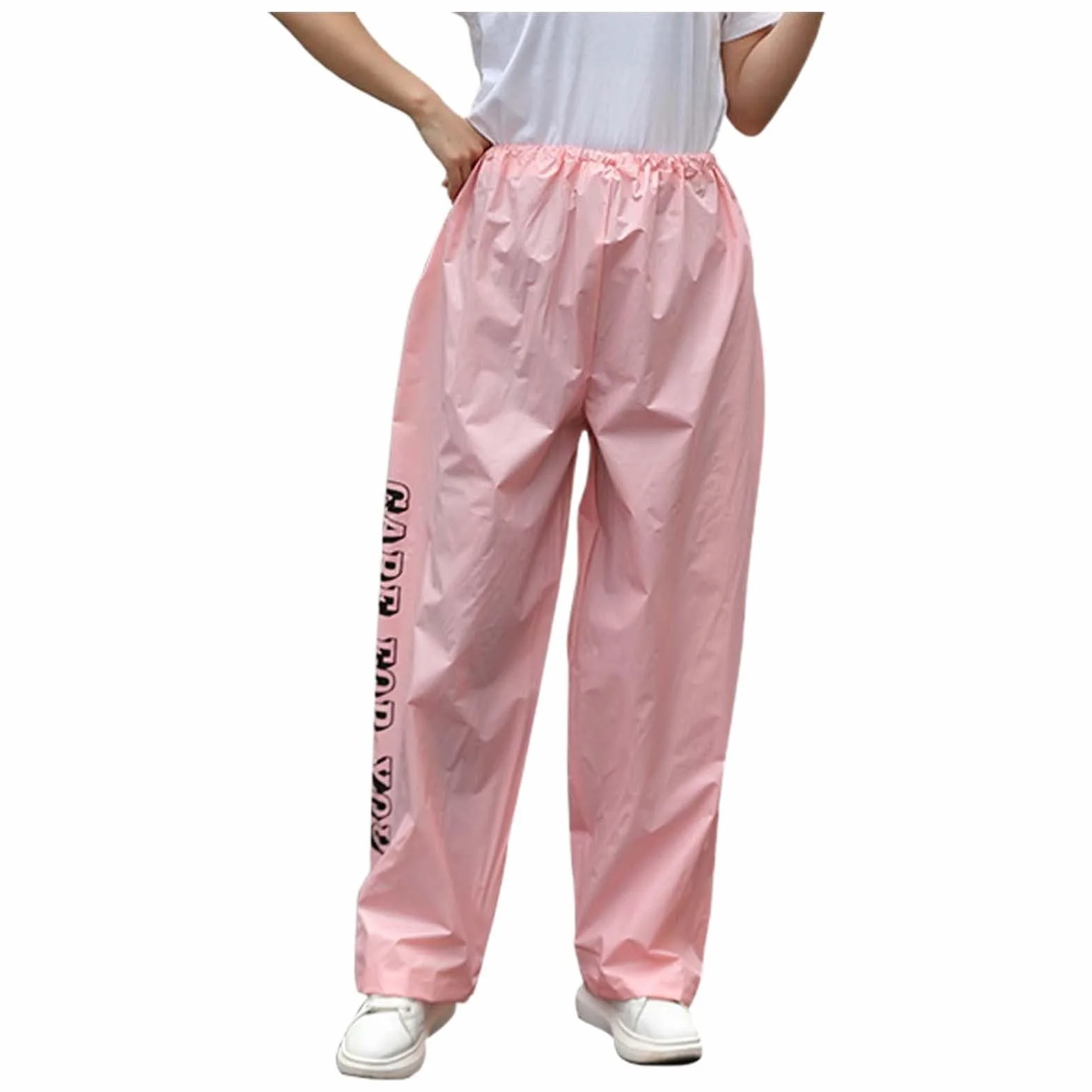 2026 Pantalones de lluvia de senderismo para mujer y hombre. Tejido grueso, mitad inferior de los pantalones de lluvia con impermeabilidad mejorada.