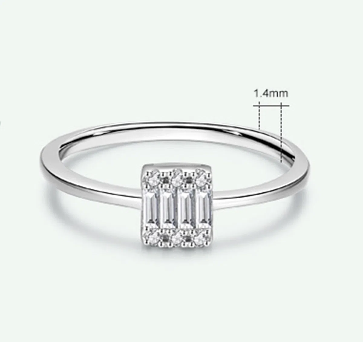 Anillos de diamante cultivados en laboratorio para mujer, elegante oro real, anillo de compromiso, oro blanco, alianzas con diamante cultivado en laboratorio, anillo de solicitud para mujeres
