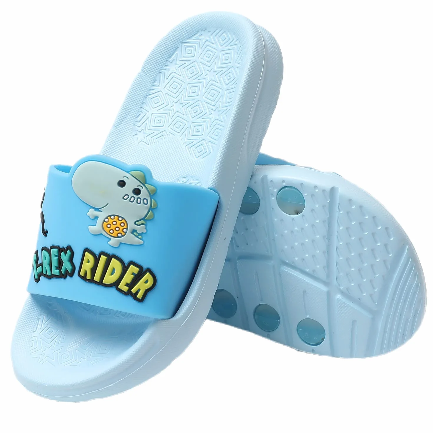 JOMIX Chanclas Niño Piscina Chanclas Niña Unisexo Niños Sandalias Verano Comodas Playa Mar Baño Ducha Suaves Chanclas Dinosaurios Suela Gruesa